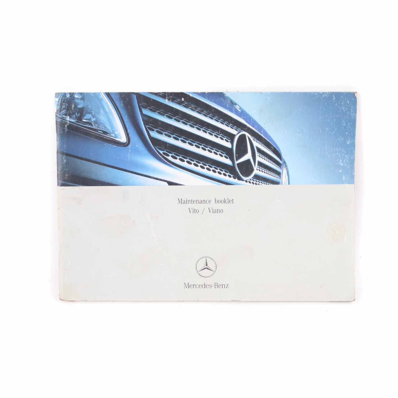 Mercedes Vito W639 Owner's Handbook Service Booklet Pouch Case Wallet Set