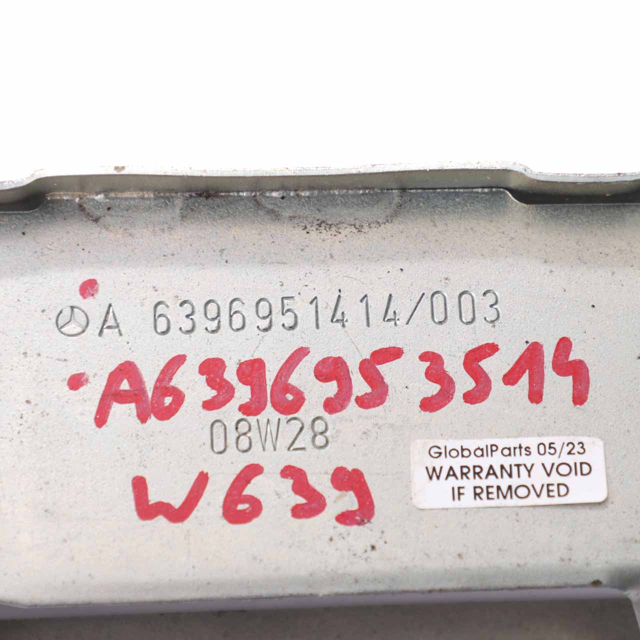 Mercedes Vito Viano W639 Headliner Bracket Left N/S Roof Mount A6396951414