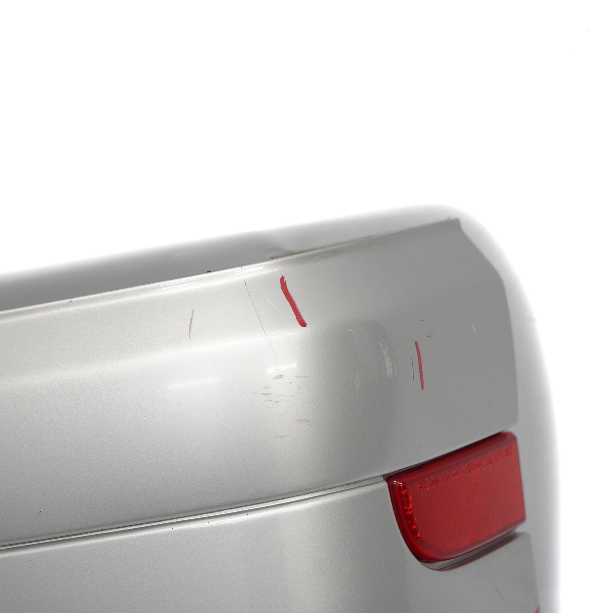 Mercedes Vito W639 Rear Bumper Left N/S Side Corner Trim Brilliant Silver - 9744