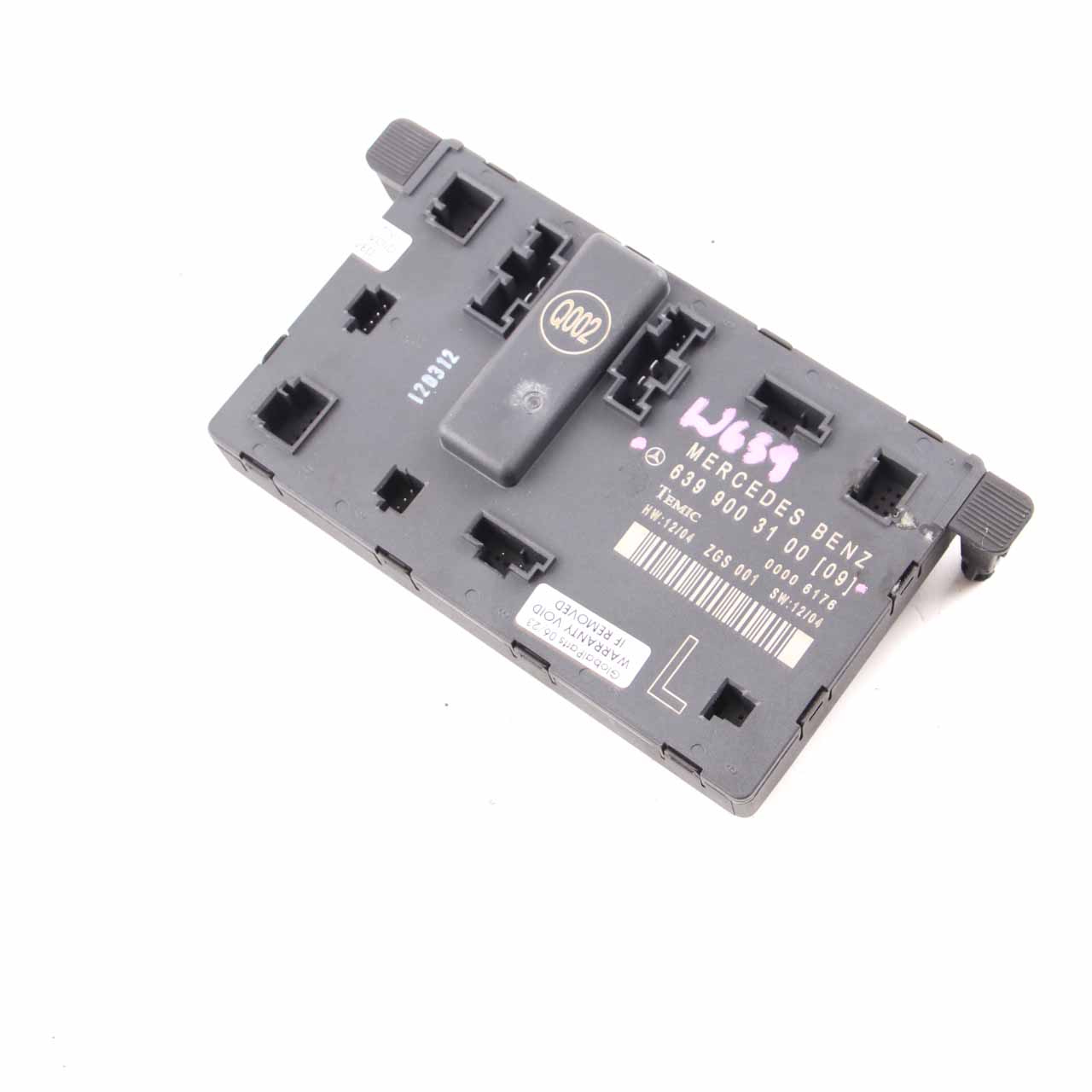 Mercedes Vito W639 Door Module Front Left N/S Control Unit ECU A6399003100