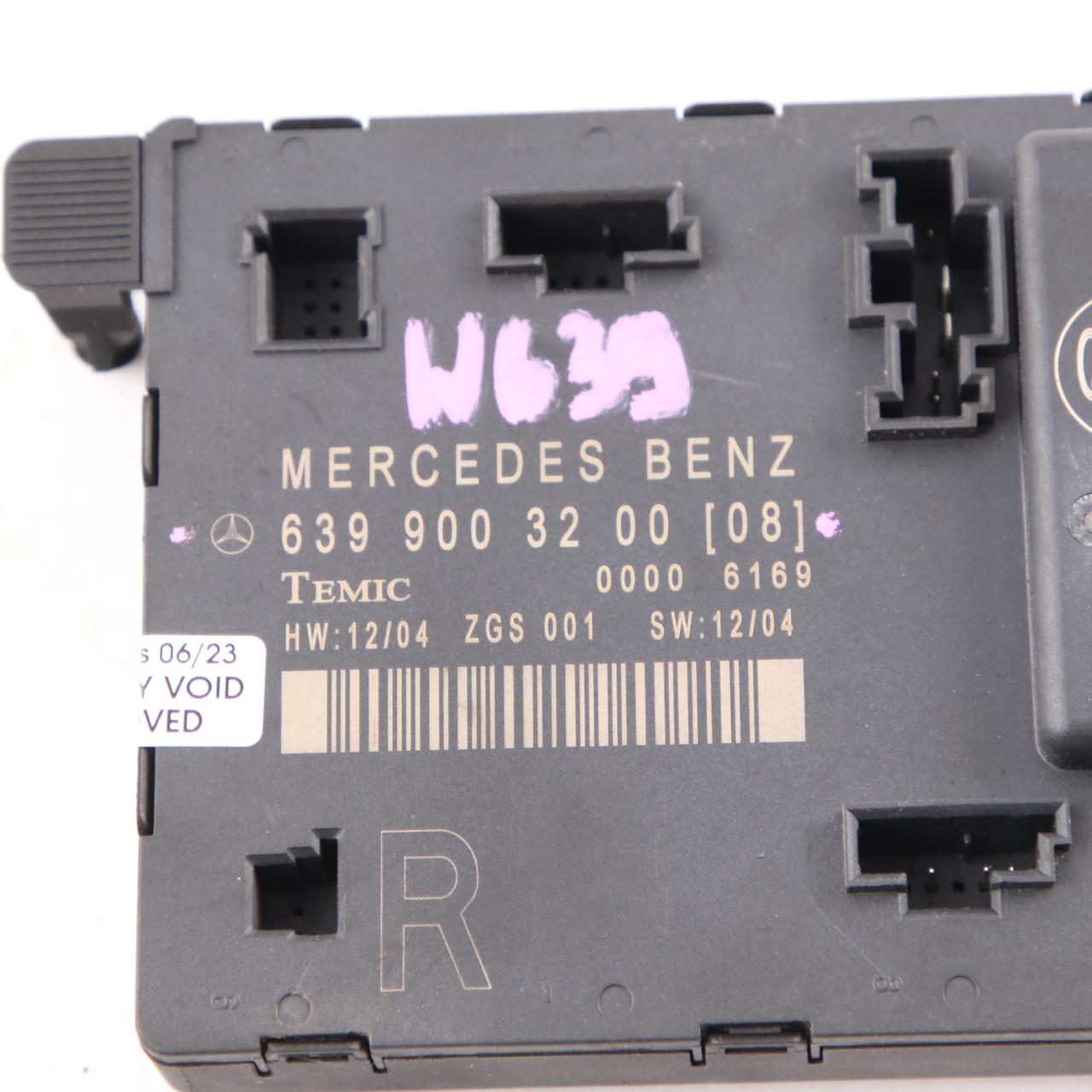 Mercedes Vito W639 Door Module Front Right O/S Control Unit ECU A6399003200