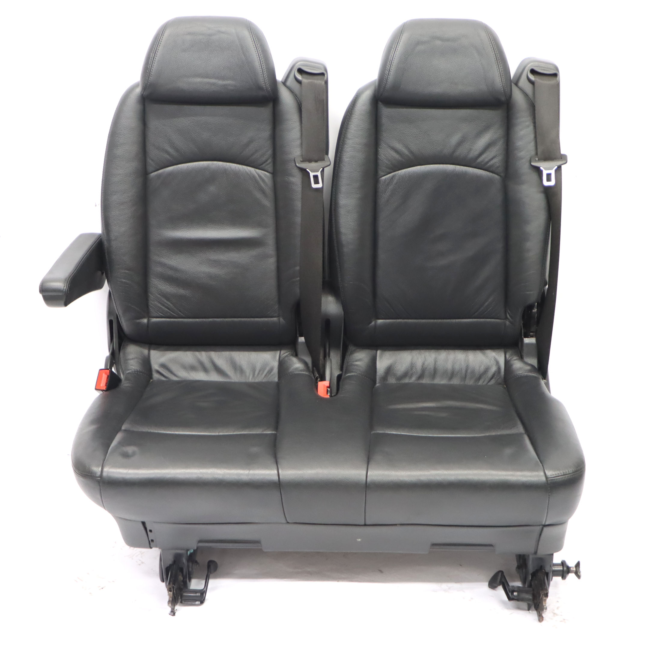 Mercedes W639 Rear Seats Three Seater Seat Bench Right Part O/S Leather Luxury