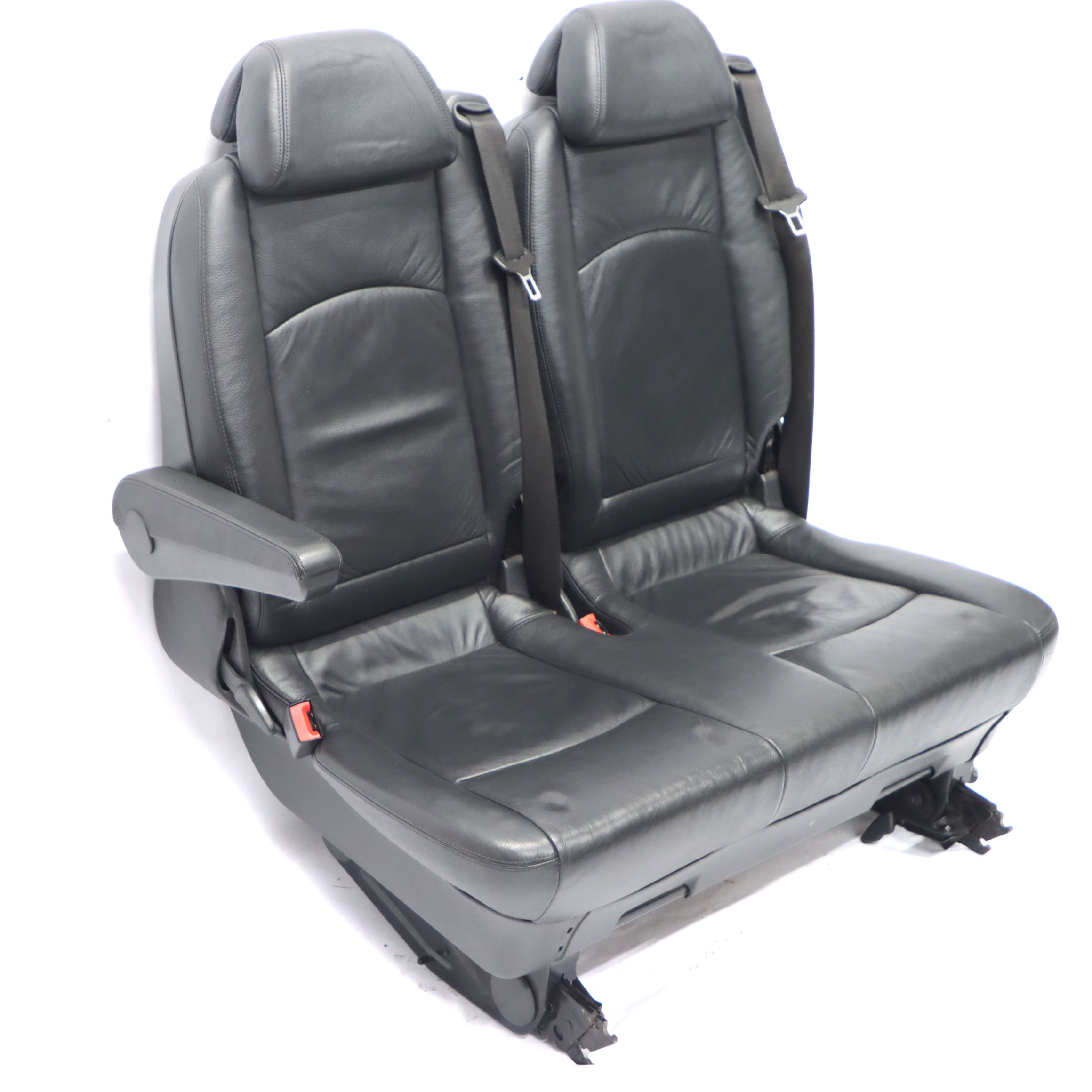 Mercedes W639 Rear Seats Three Seater Seat Bench Right Part O/S Leather Luxury