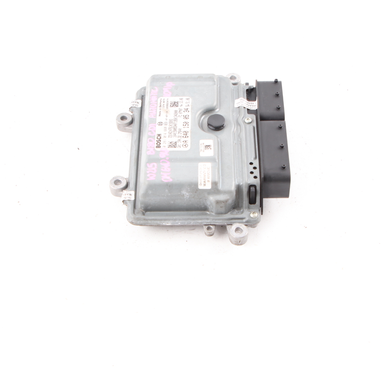 Mercedes W245 B 180 CDI OM640.940 109HP Engine Control Unit ECU A6401500534