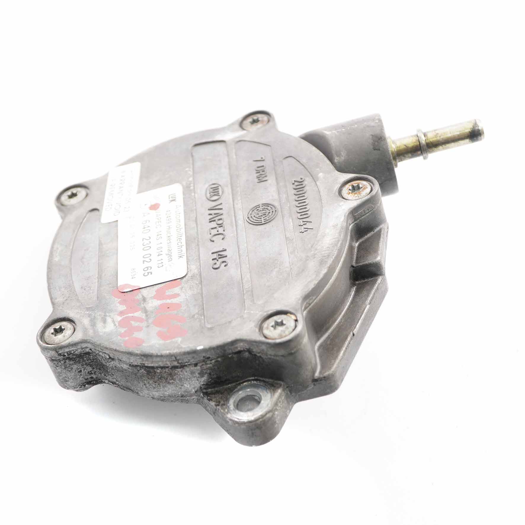 Mercedes W169 W245 OM640 Diesel Brake Vacuum Pump A6402300265