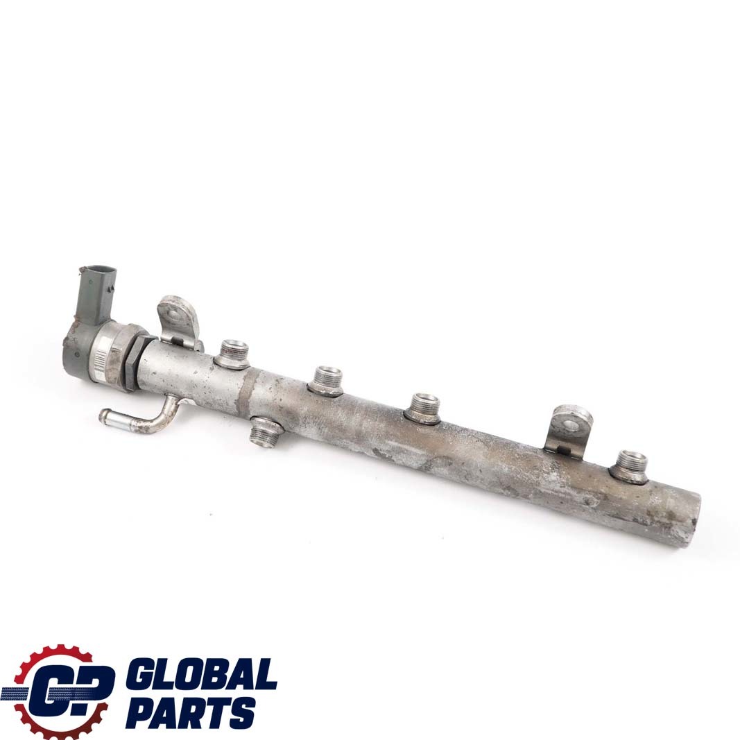 Mercedes-Benz C E M W164 W204 W211 OM642 Left Fuel Injector Pressure Rail Line