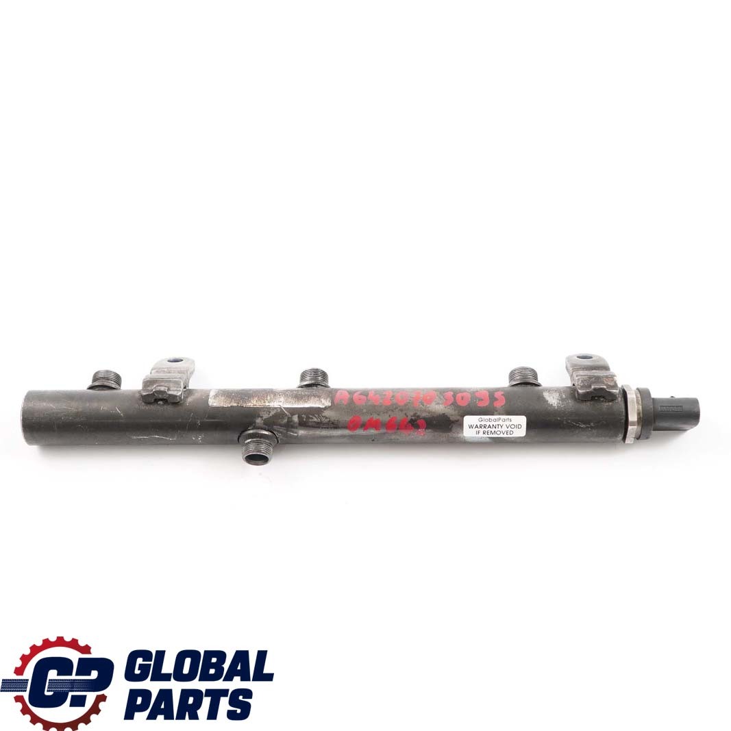 Mercedes-Benz W164 W207 W212 OM642 Right Fuel Injector Pressure Rail Line