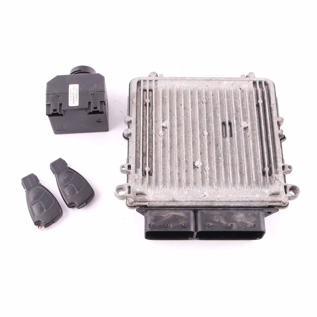 Mercedes W164 ML320 CDI OM642.940 Engine Module ECU Kit A6421506491 + 2 Keys