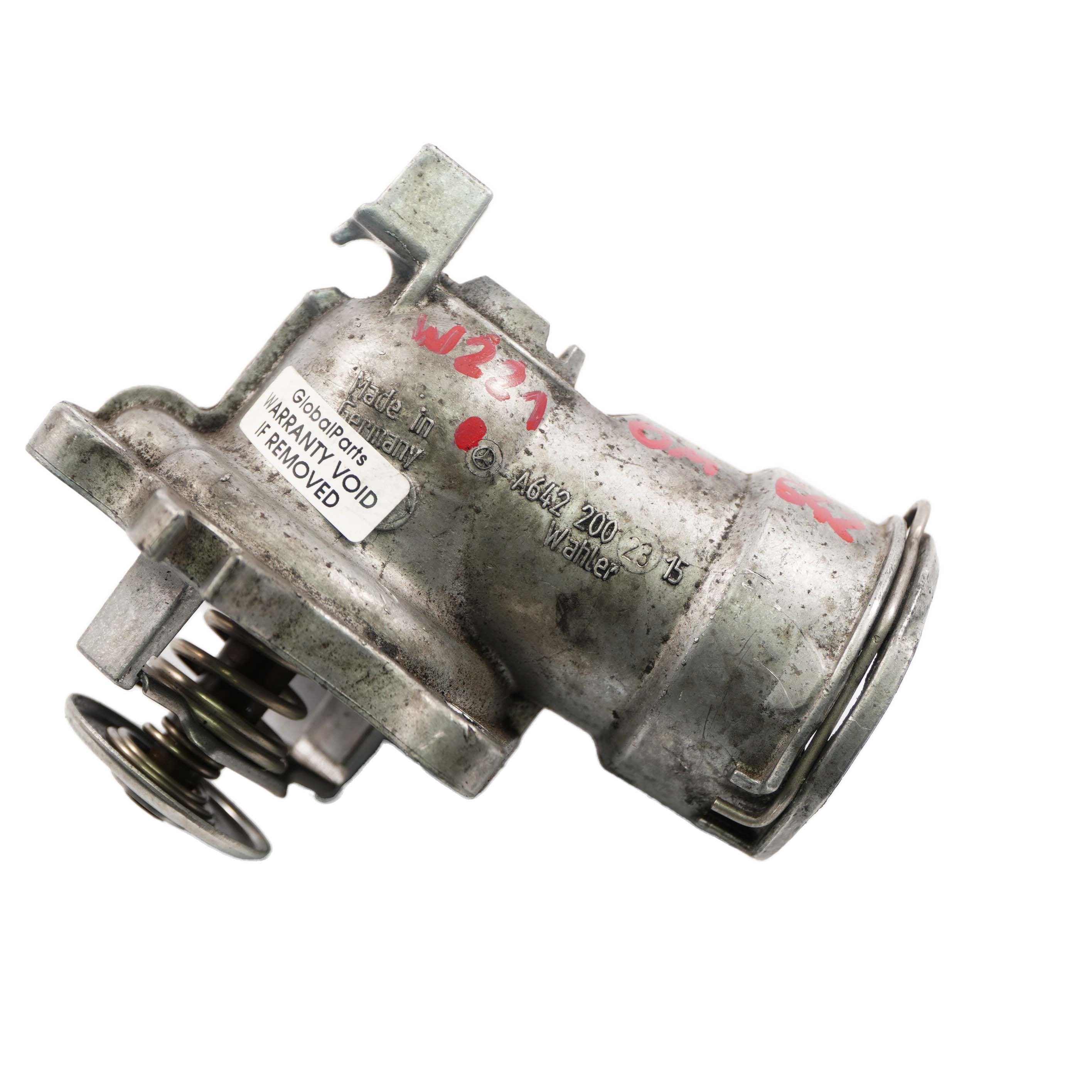 Mercedes W204 W212 W221 OM642 Thermostat Water Coolant Diesel Heat Management