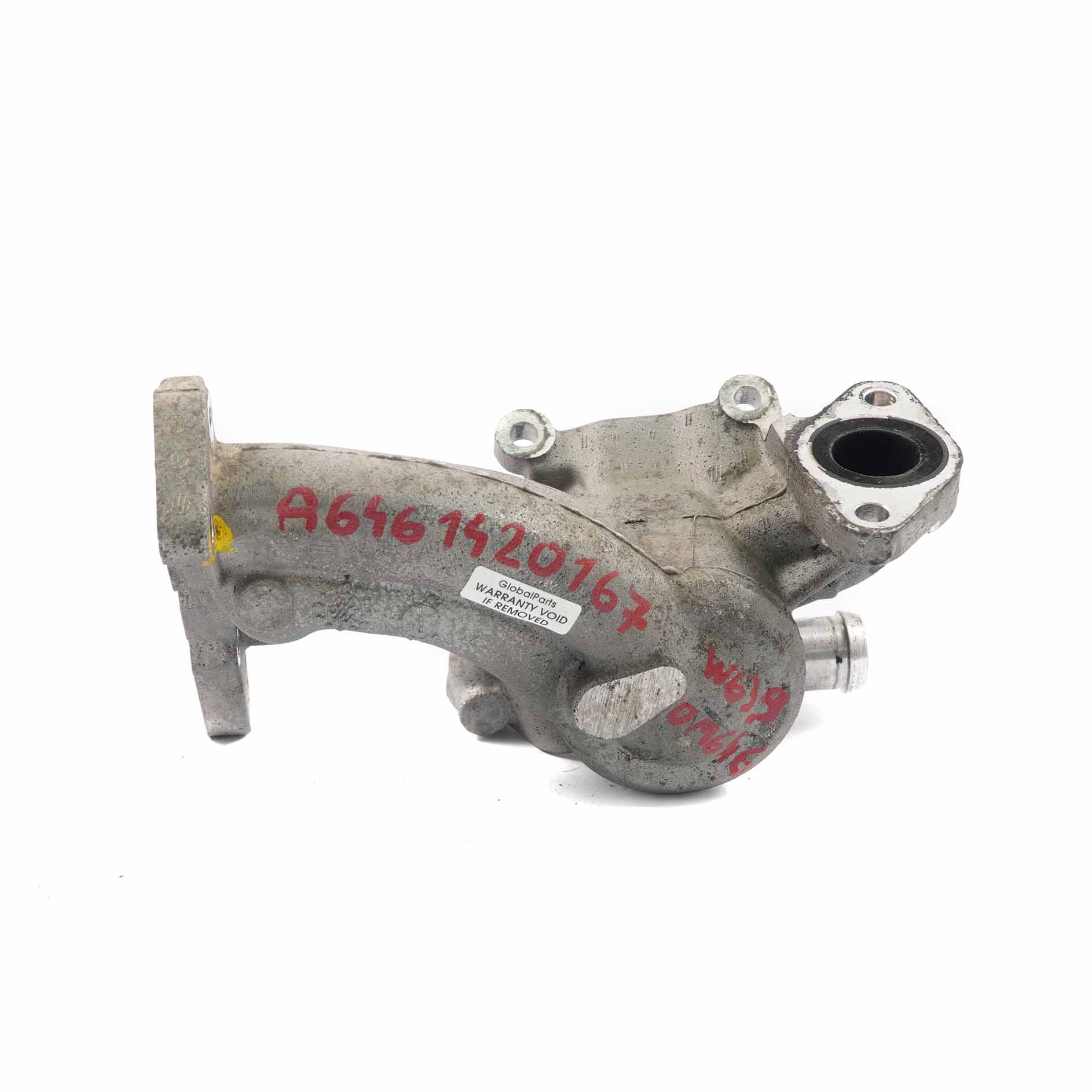 EGR Valve Mercedes Vito Viano W639 OM646 Exhaust Cooler Pipe A6461420167