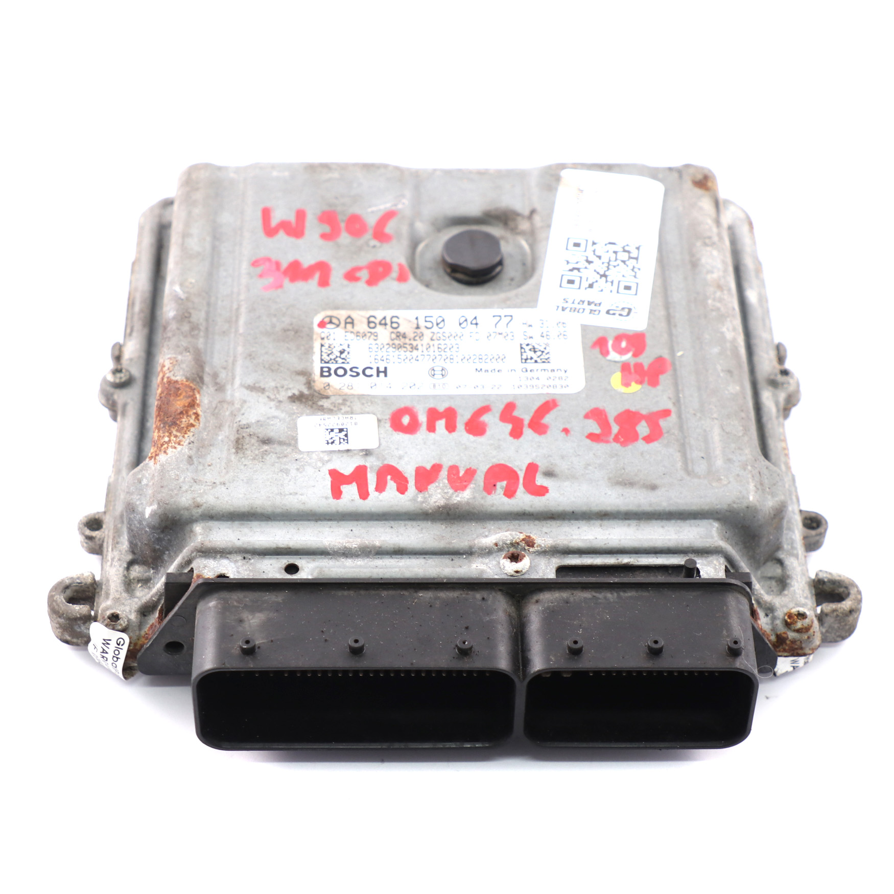 Mercedes W906 311 CDI 646.985 109HP Engine Unit Module ECU A6461500477 Manual