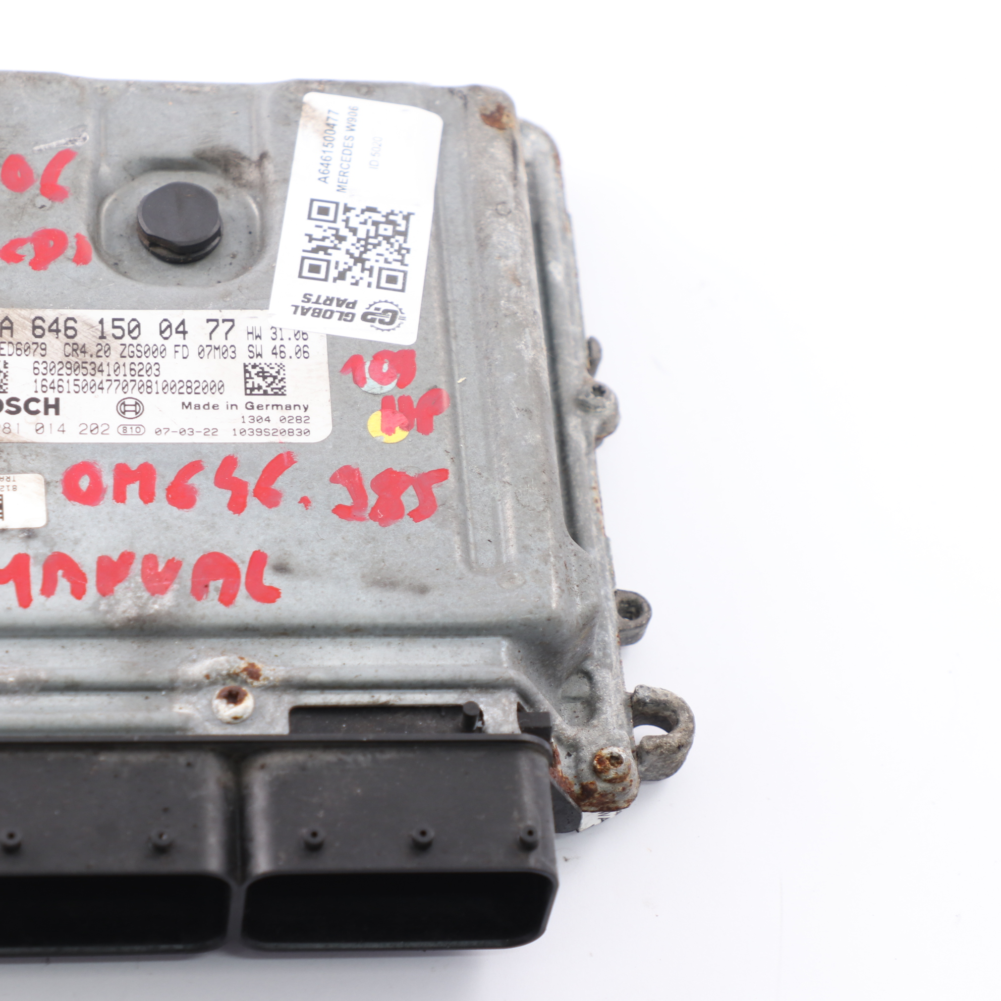 Mercedes W906 311 CDI 646.985 109HP Engine Unit Module ECU A6461500477 Manual