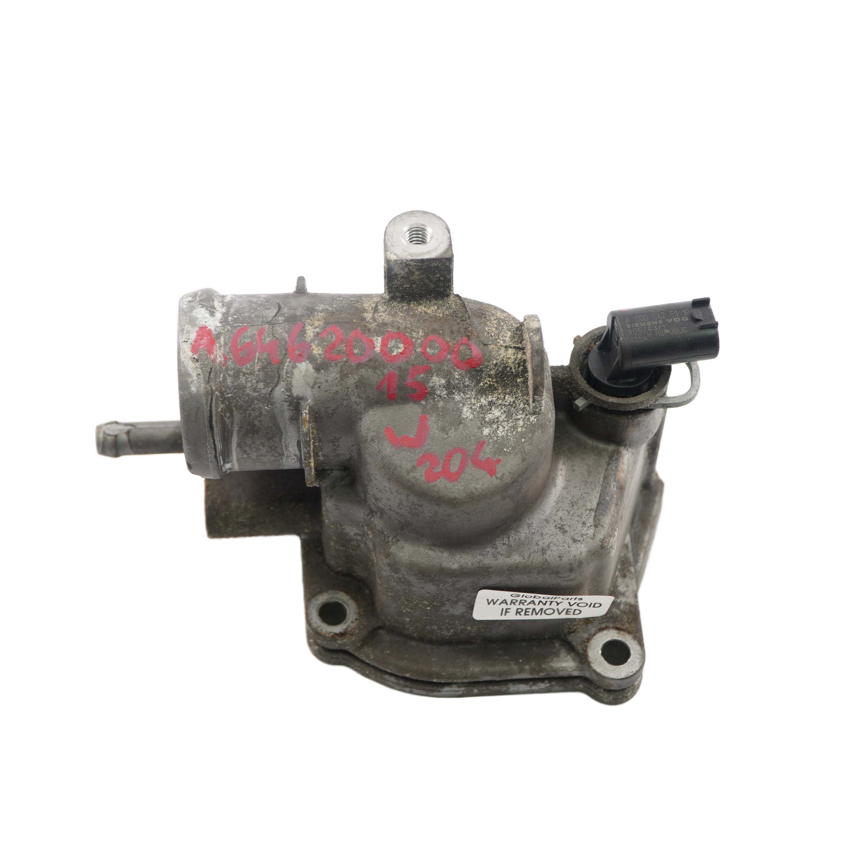 Mercedes W204 W211 Thermostat Water Coolant Pump OM646 Diesel Engine A6462000015