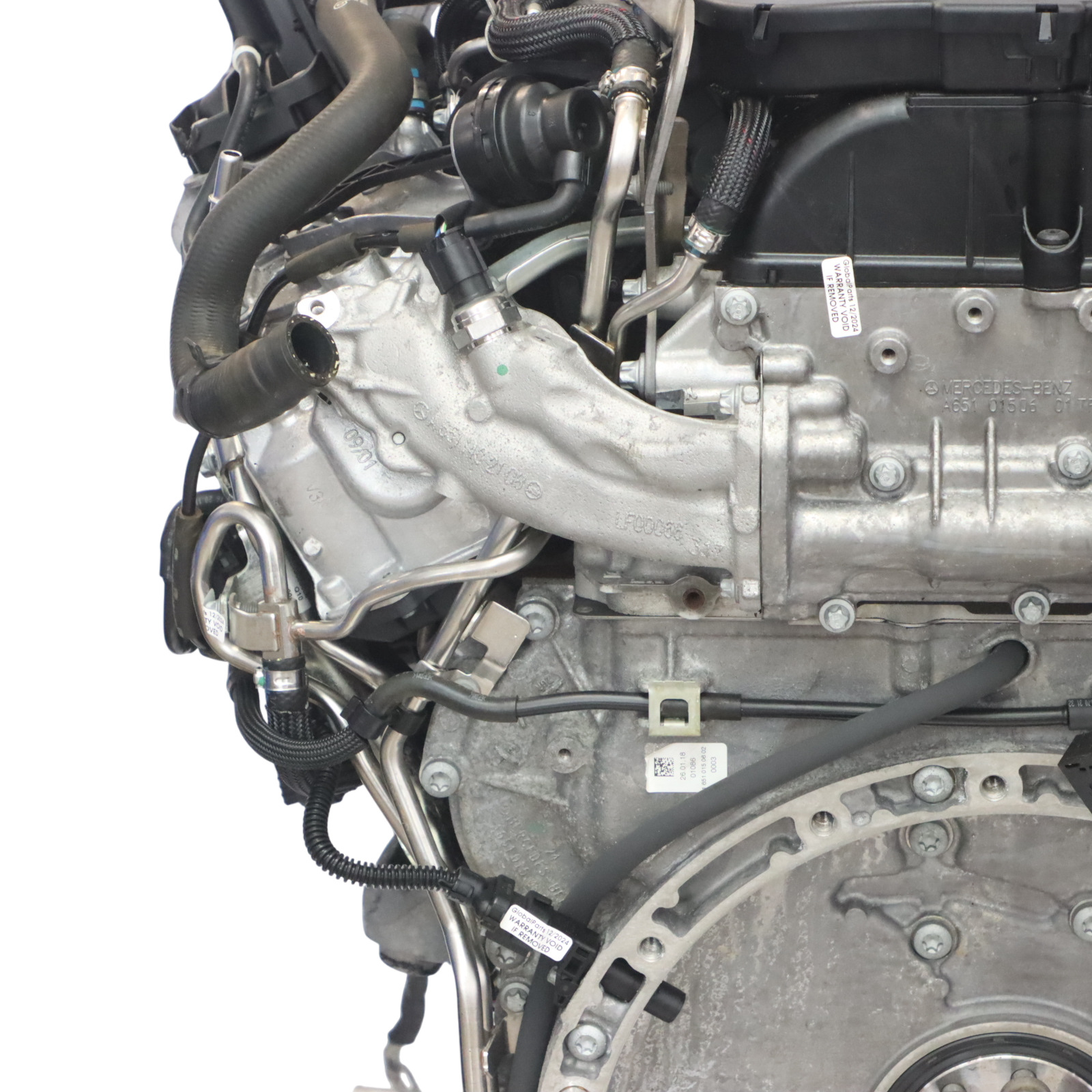 Mercedes W166 ML 250 Bare Engine 651960 651.960 4Matic 53k, WARRANTY