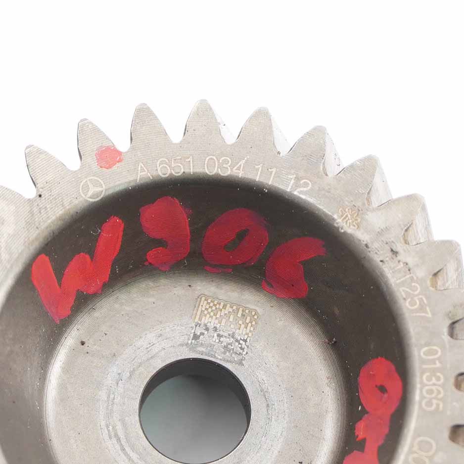 Mercedes W204 W212 W906 OM651 Crankshaft Gear Engine Position Wheel A6510341112