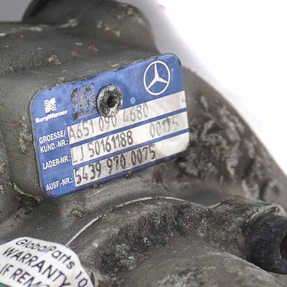 Mercedes Sprinter W906 OM651 Turbocharger Complete Turbo Charger A6510904780