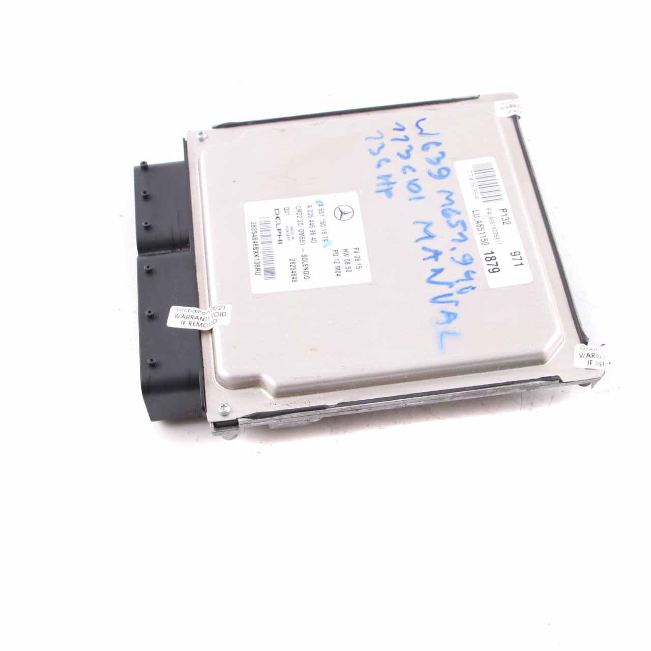 Mercedes W639 OM651.940 113 CDI 136HP Engine Unit Module ECU A6511501879 Manual