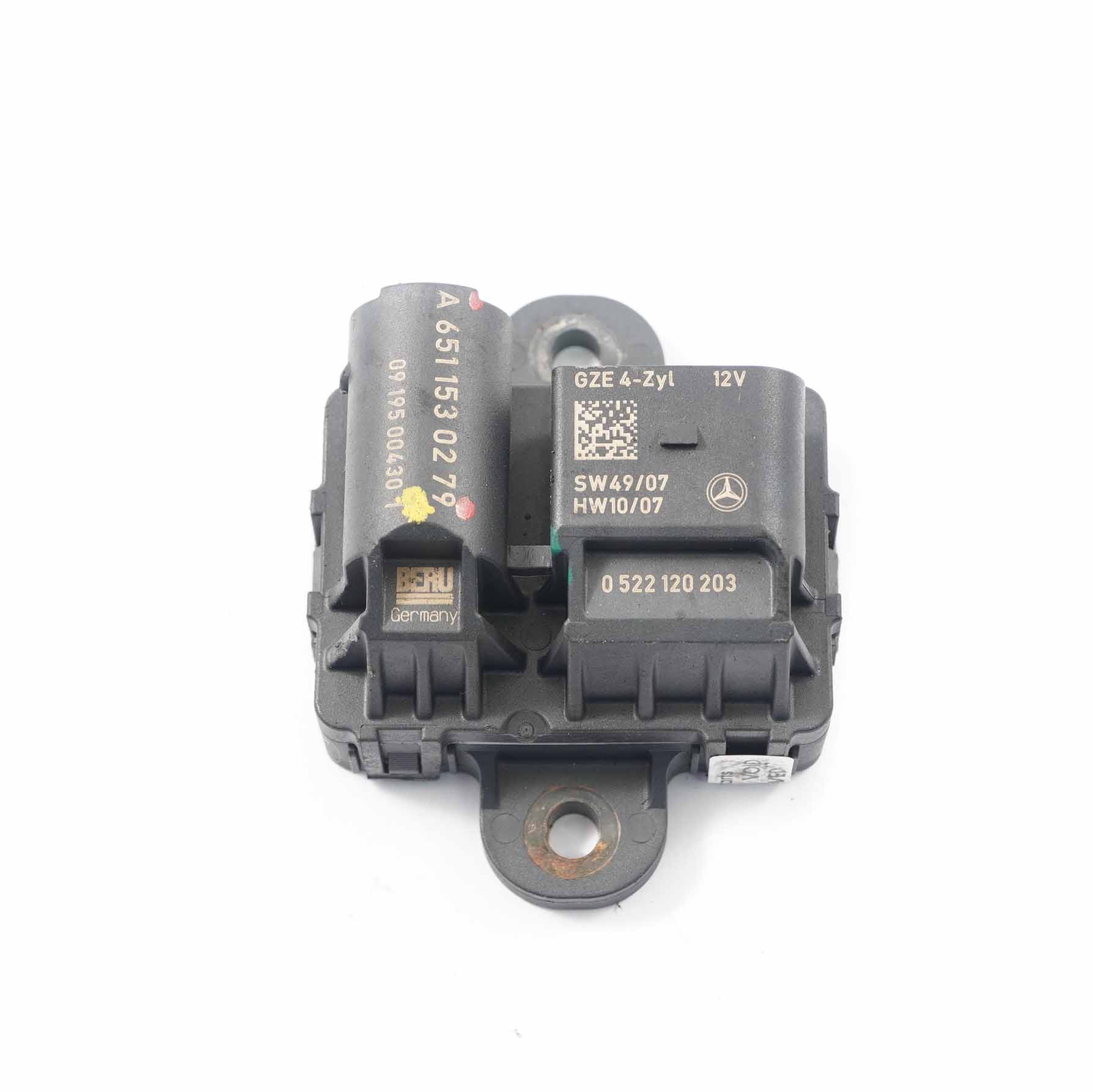 Mercedes W906 Glow Plug Relay Unit Module OM651 Diesel Engine A6511530279