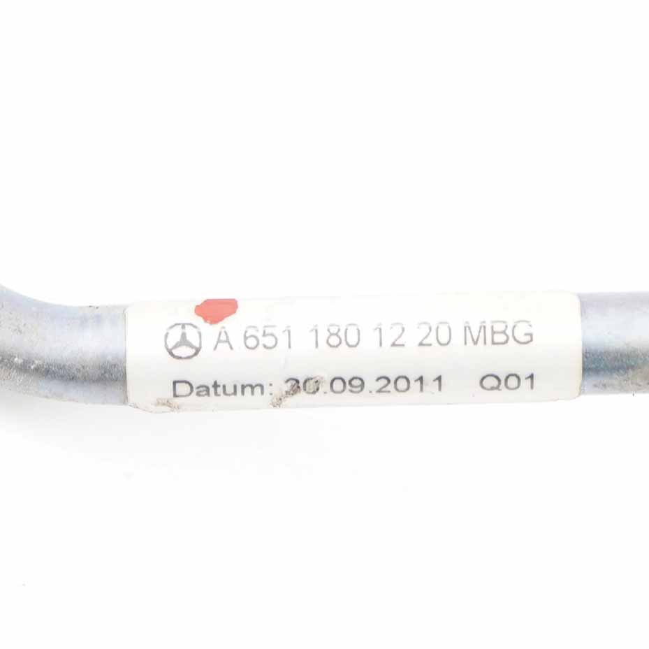 Mercedes W906 OM651 Oil Pipe Turbocharger Turbo Line Hose A6511801220