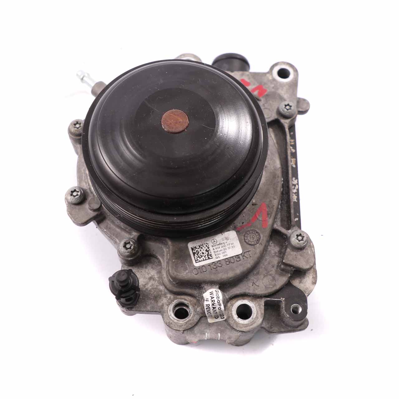 Water Pump Mercedes W212 OM651 Diesel Coolant Circulation A6512007701