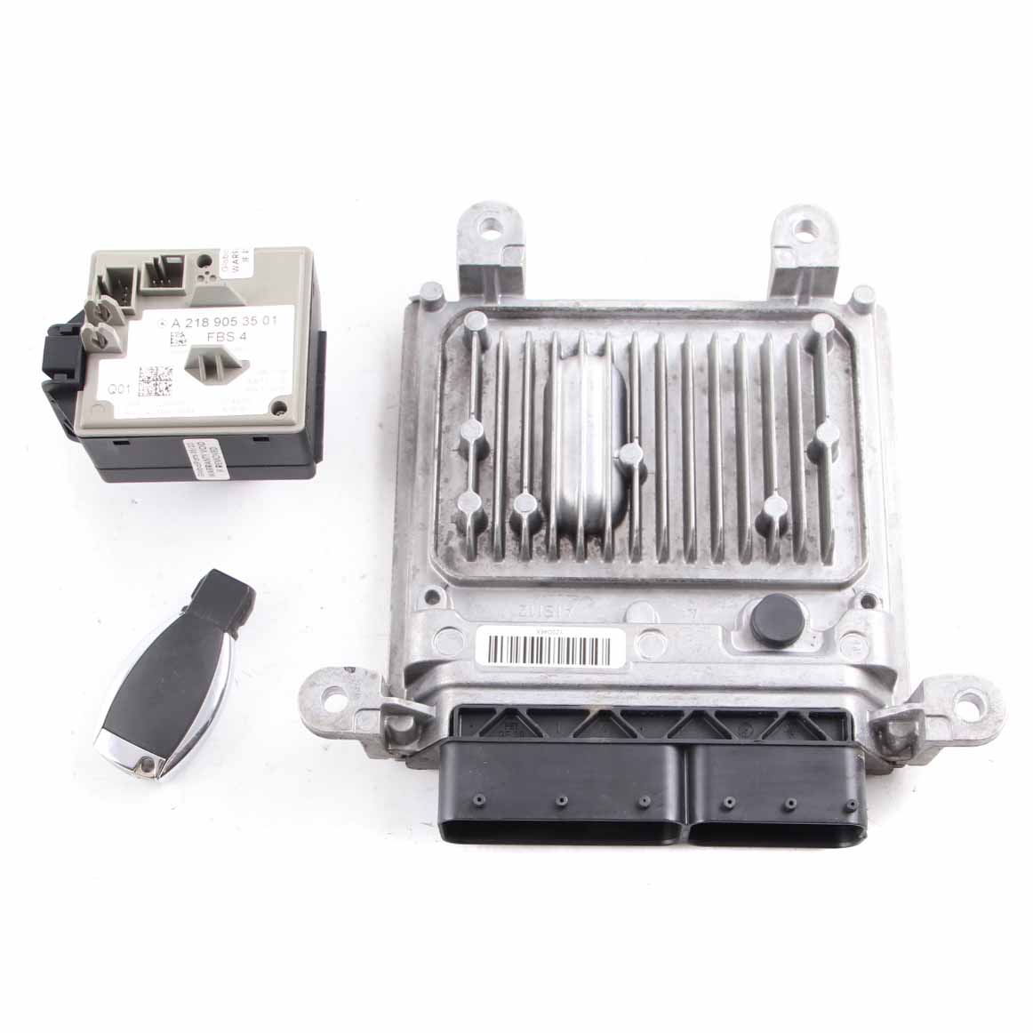 Mercedes W212 OM651.924 E220CDI 170HP Engine ECU Kit + Key + Lock A6519003701