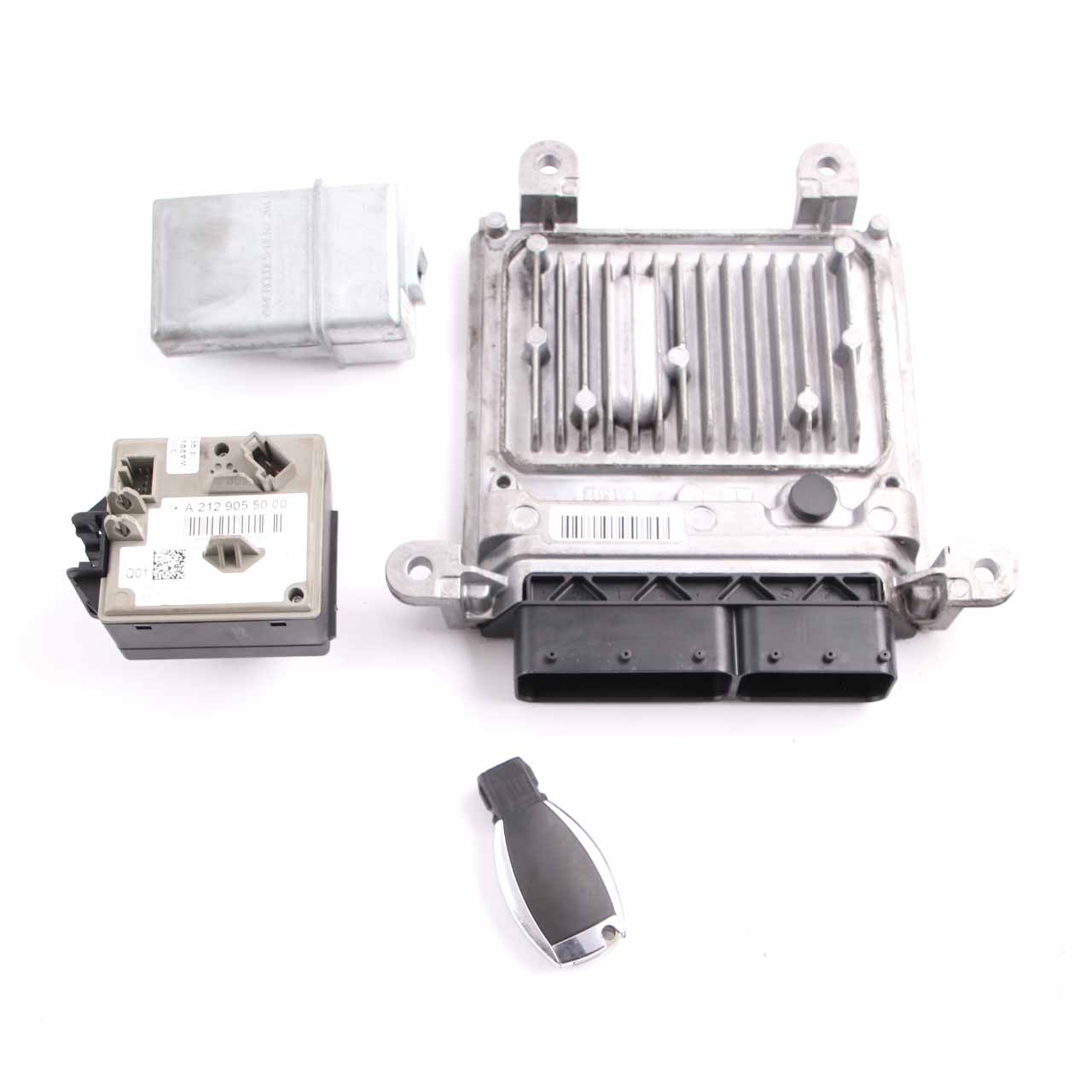 Mercedes W212 E220CDI OM651 Engine Unit Module ECU Kit Key Lock A6519005301