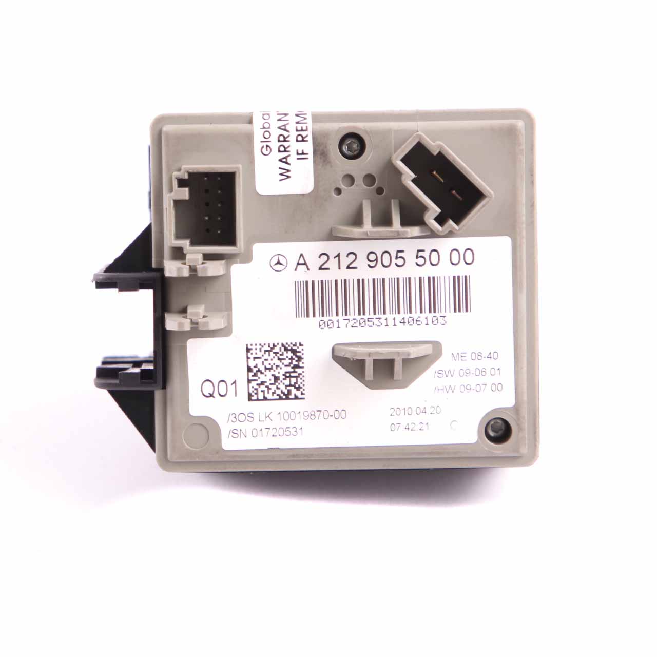 Mercedes W212 E220CDI OM651 Engine Unit Module ECU Kit Key Lock A6519005301