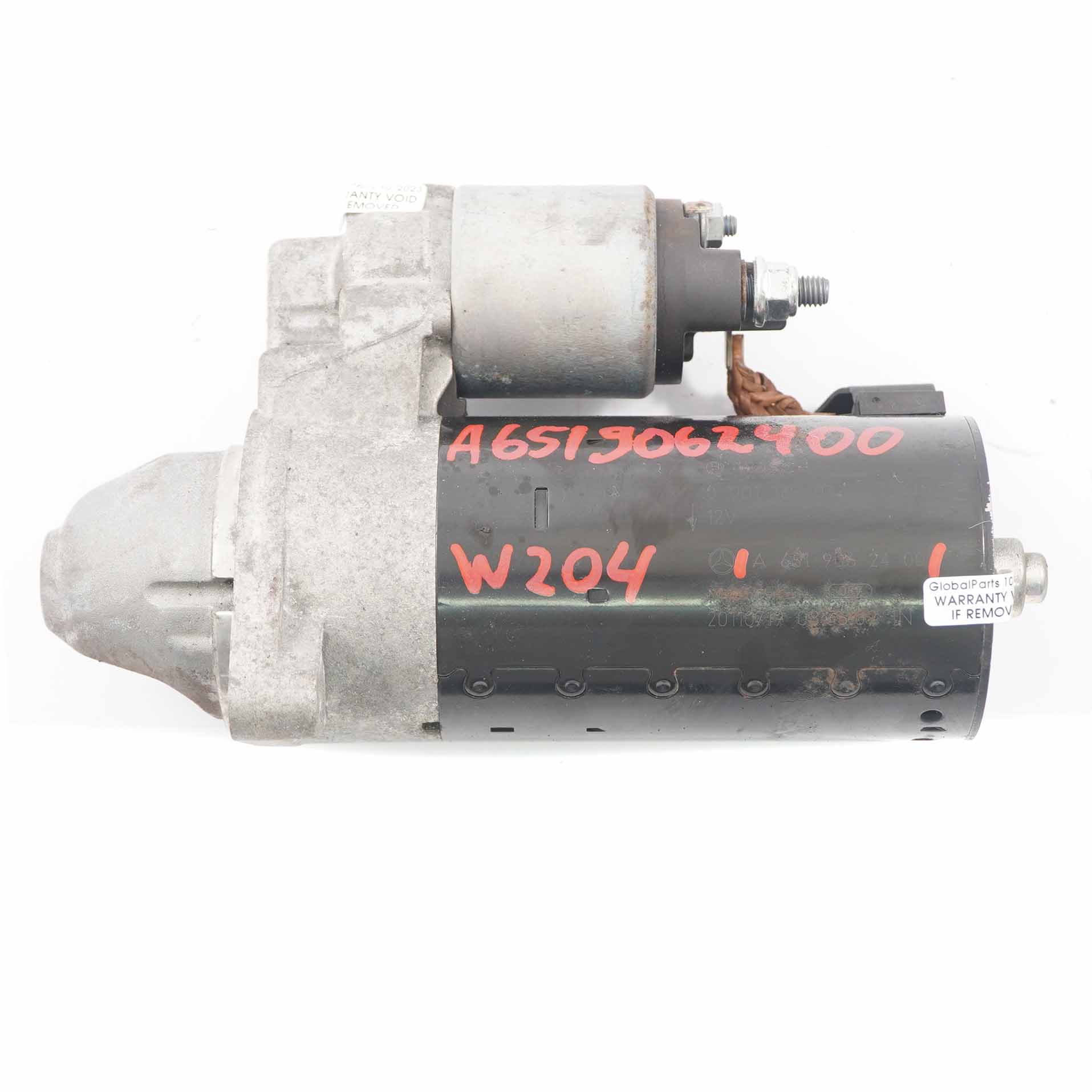 Starter Motor Mercedes W204 W212 OM651 Diesel Engine Bosch Starter A6519062400