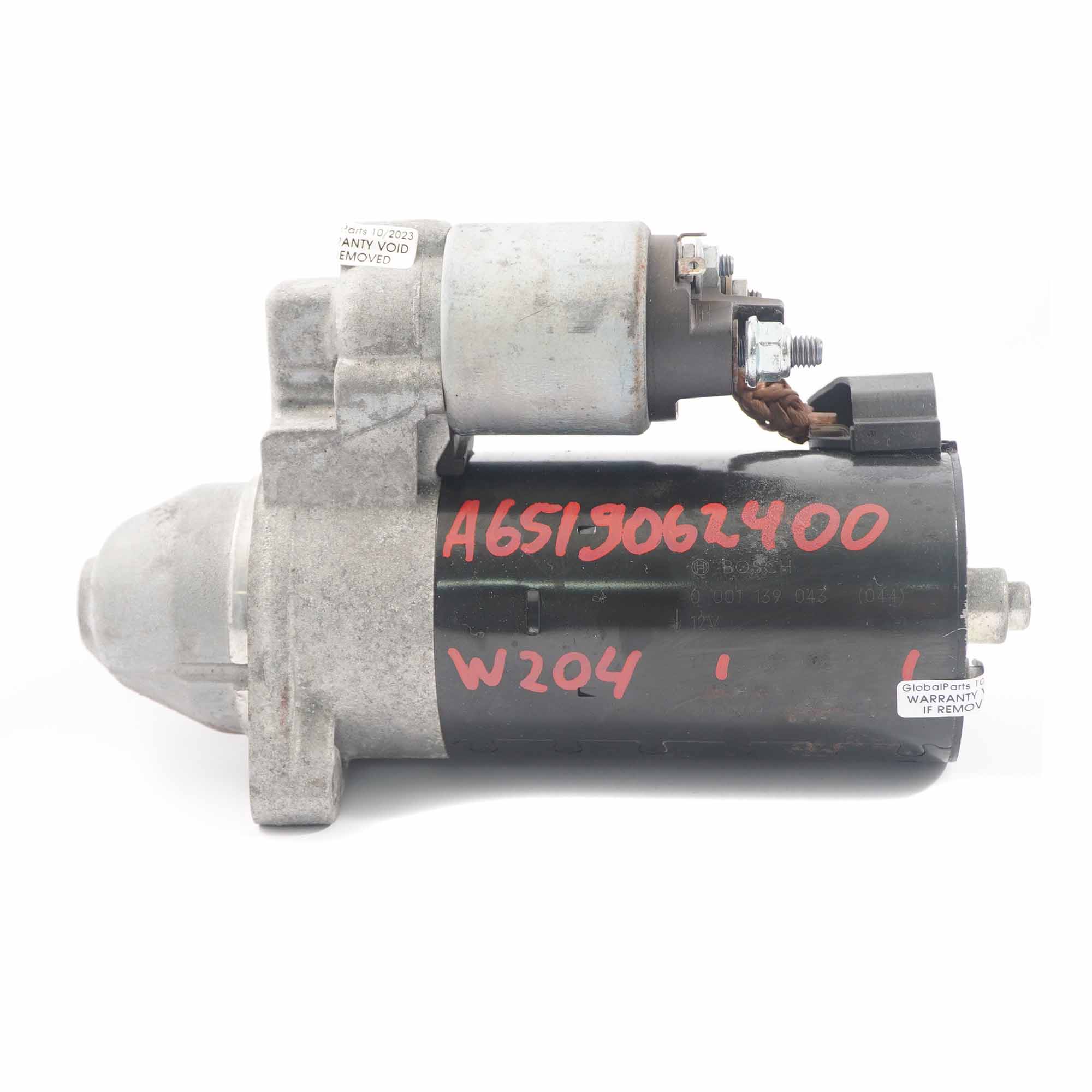 Starter Motor Mercedes W204 W212 OM651 Diesel Engine Bosch Starter A6519062400