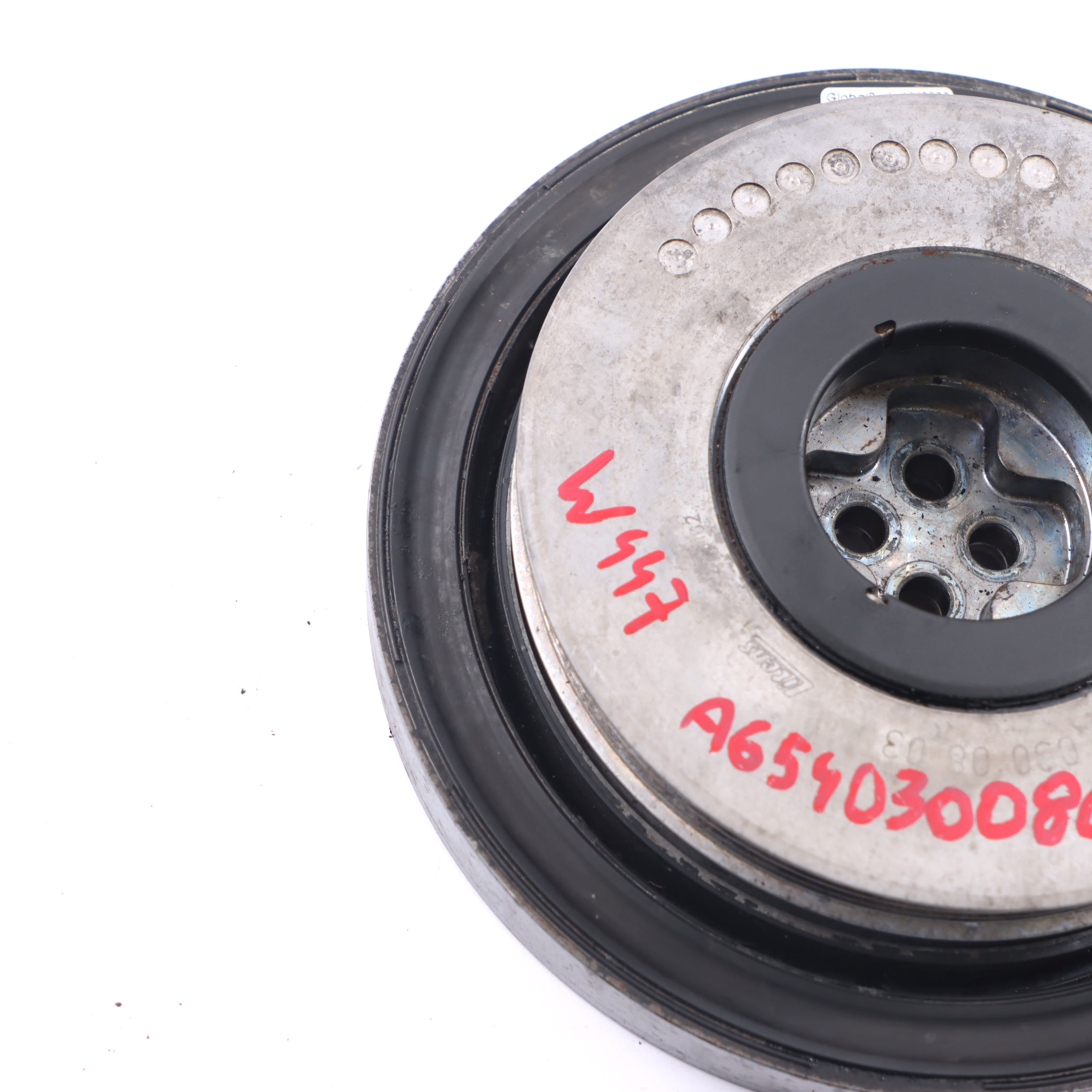 Vibration Damper Mercedes W213 W447 OM654 Engine Crankshaft Pulley A6540300803