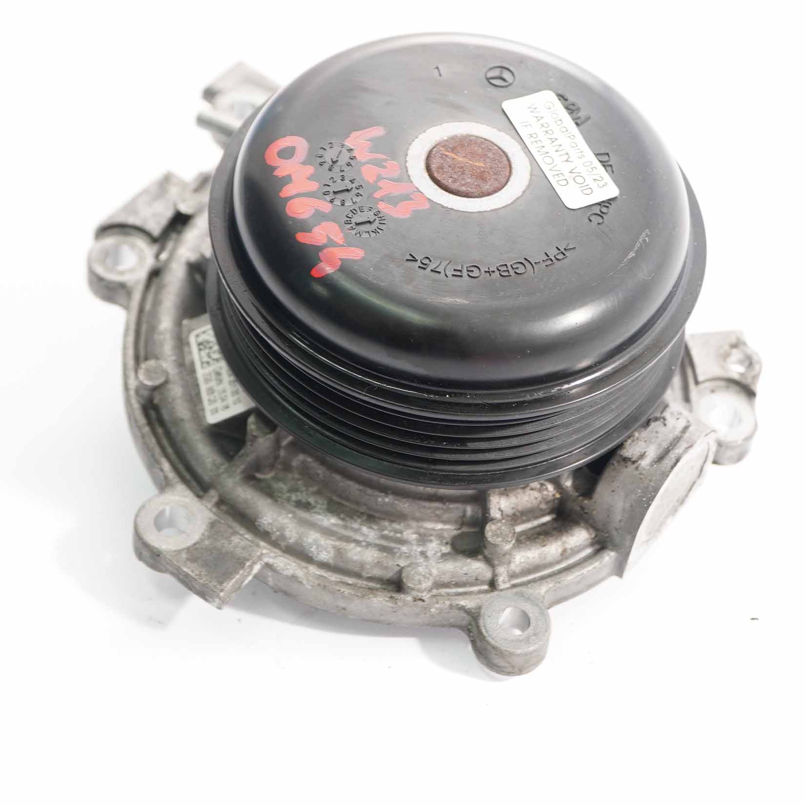 Mercedes W213 OM654 Diesel Engine Water Pump Coolant Water Unit A6542010010