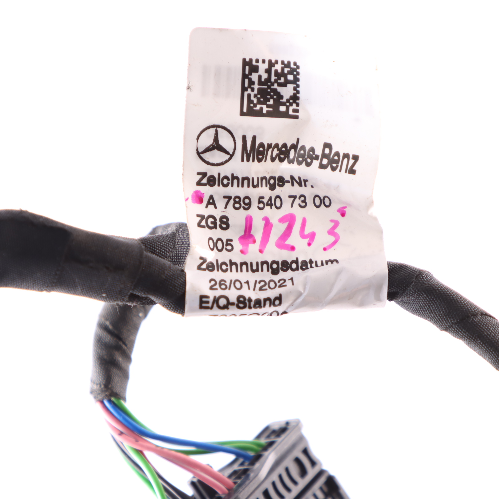 Mercedes H243 EQA Cable Wiring Harness Loom A7895407300