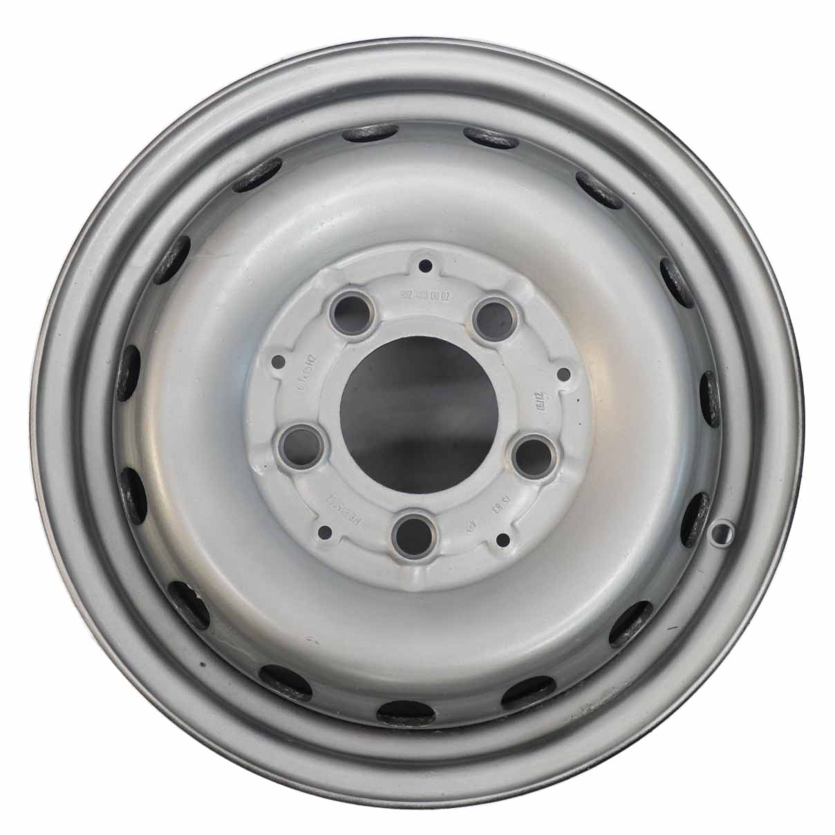 Mercedes Sprinter W901 W903 Silver Steel Rim Wheel 15" 6J ET:83 A9024000002