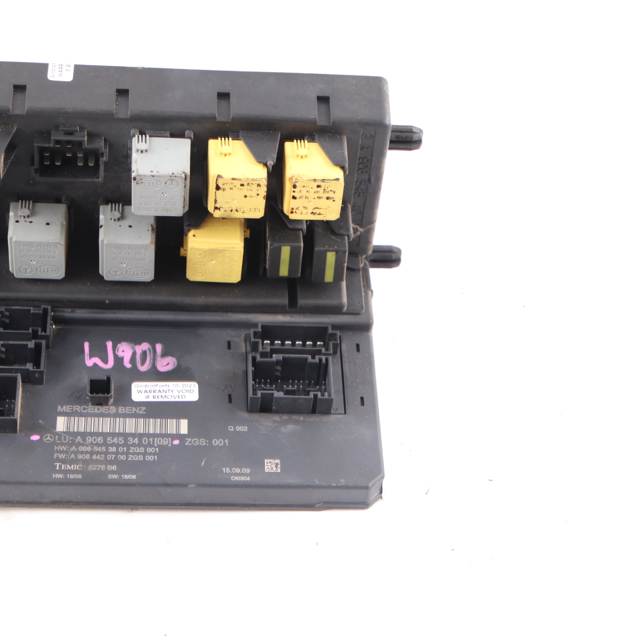 Mercedes Sprinter W906 Fuse Box Relay SAM Module Control Unit A9065453401