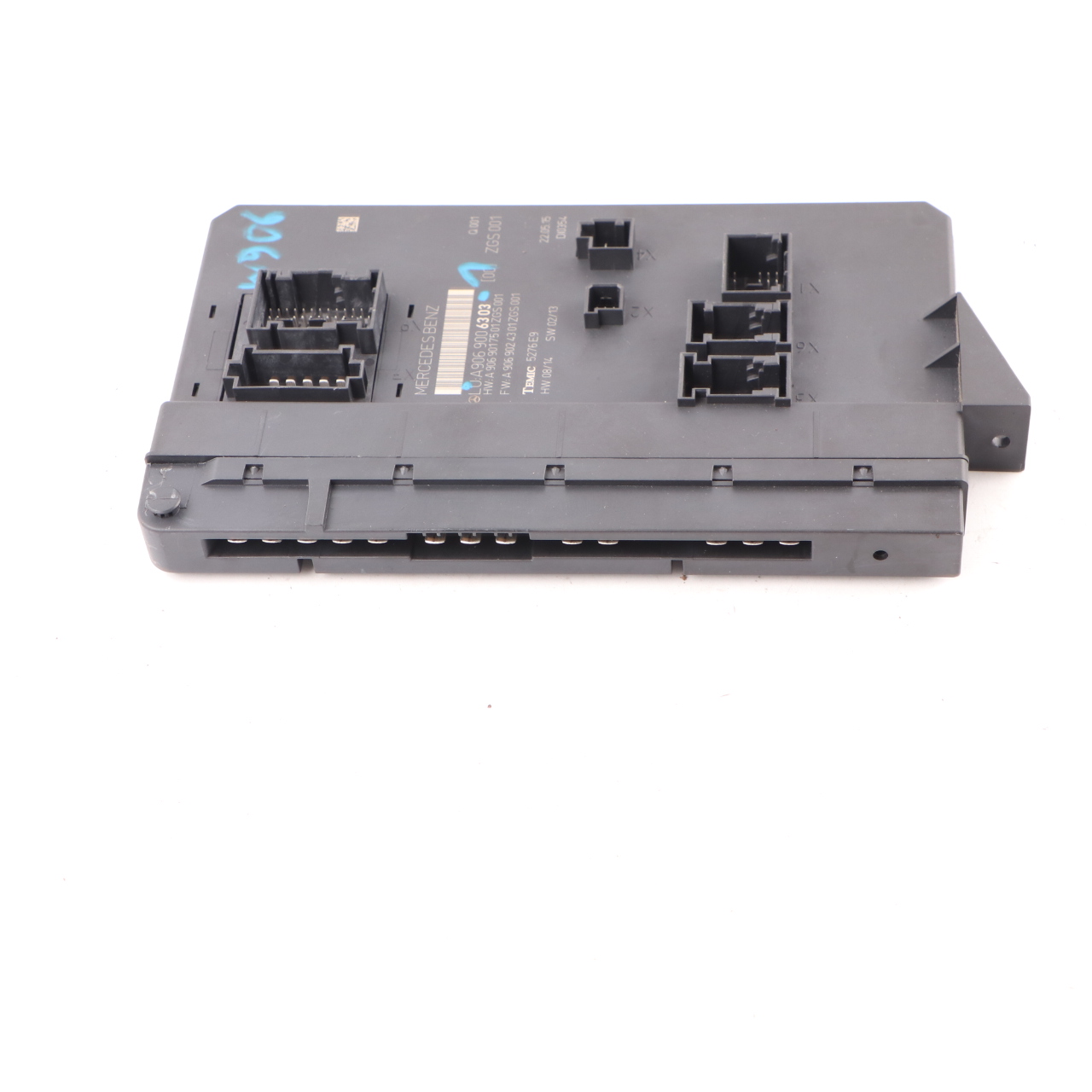 Mercedes W906 Fuse Box SAM Module Control Unit ZGS Temic A9069006303