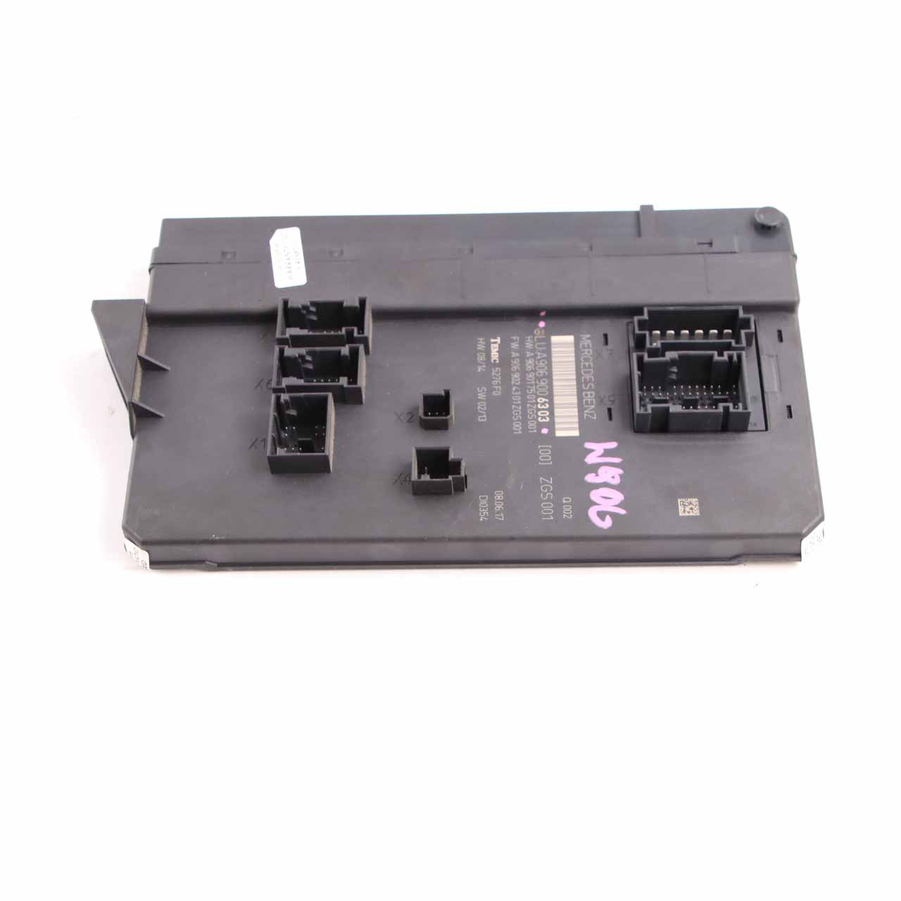 Mercedes W906 Fuse Box Control Unit Module ZGS Temic A9069006303