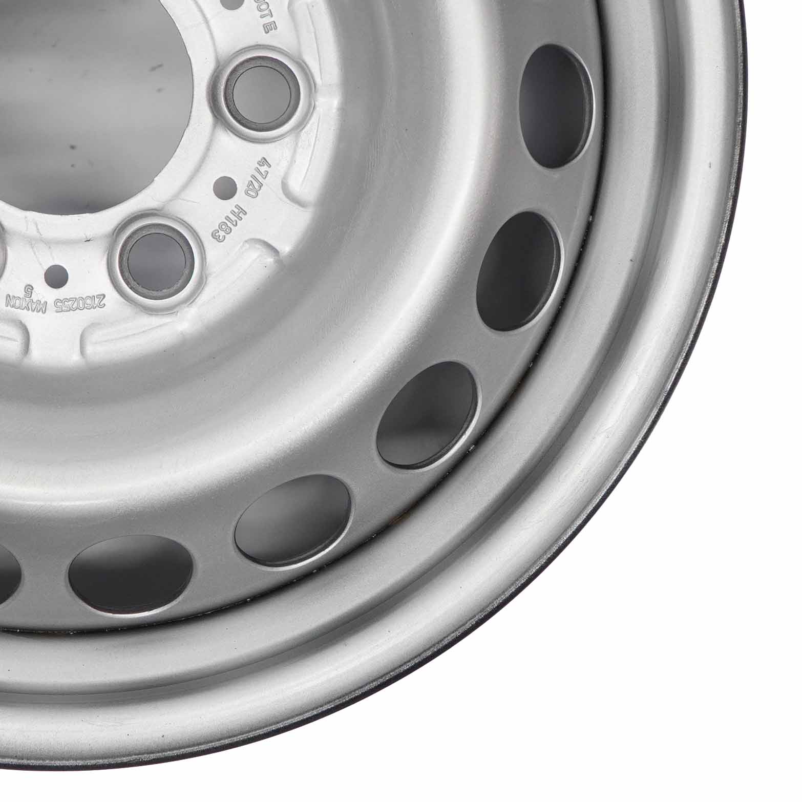 Mercedes W907 Silver Steel Rim Wheel 16" 6,5J ET:54 A9074014800