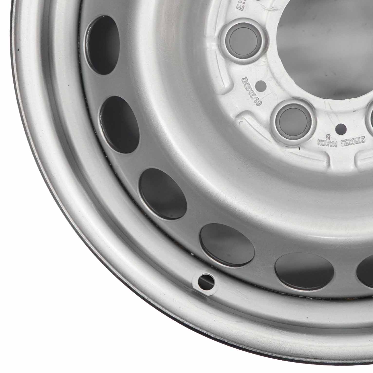 Mercedes W907 Silver Steel Rim Wheel 16" 6,5J ET:54 A9074014800