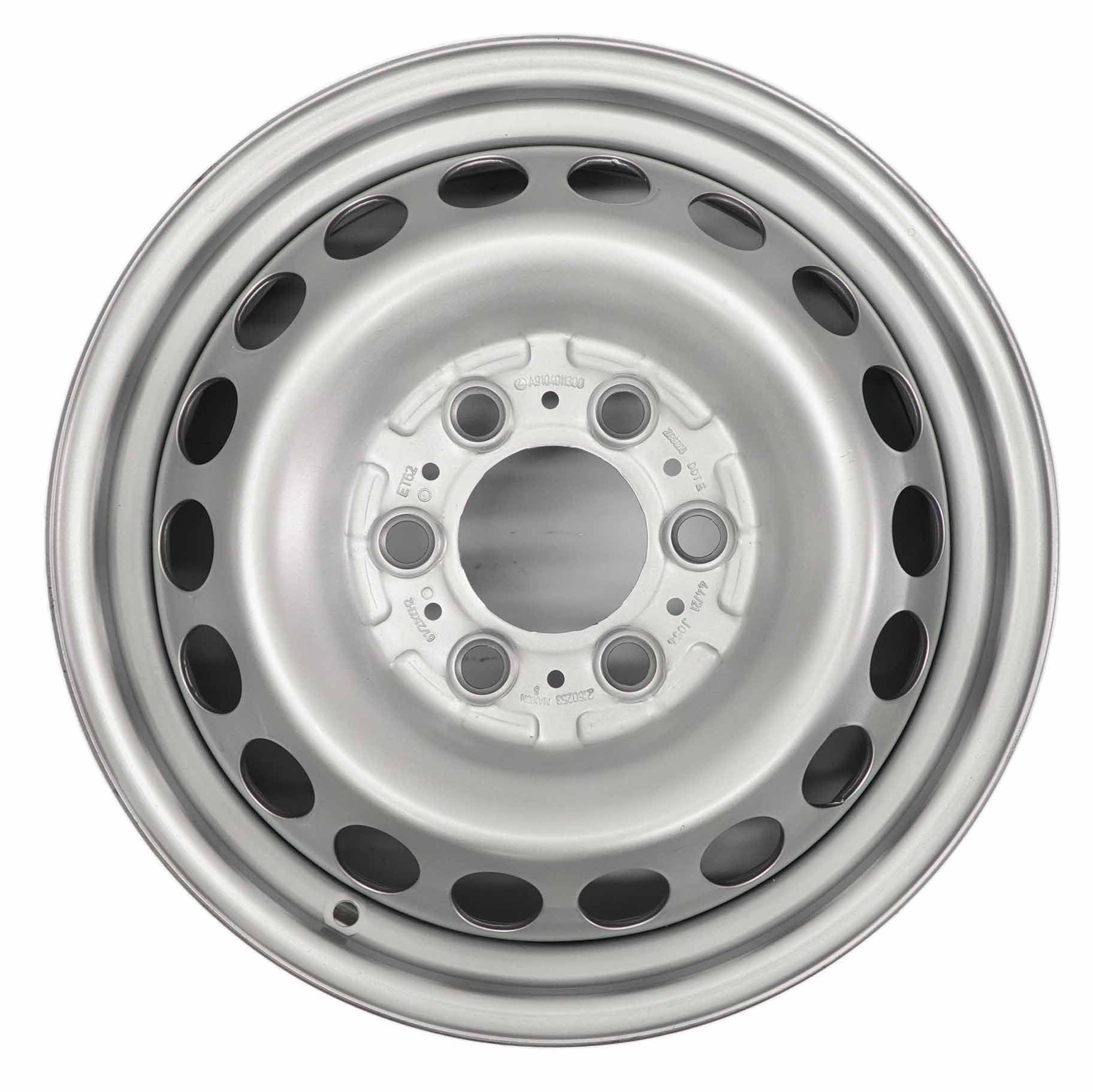 Mercedes Sprinter W910 Silver Steel Rim Wheel 16" 6,5J ET:62 A9104011300