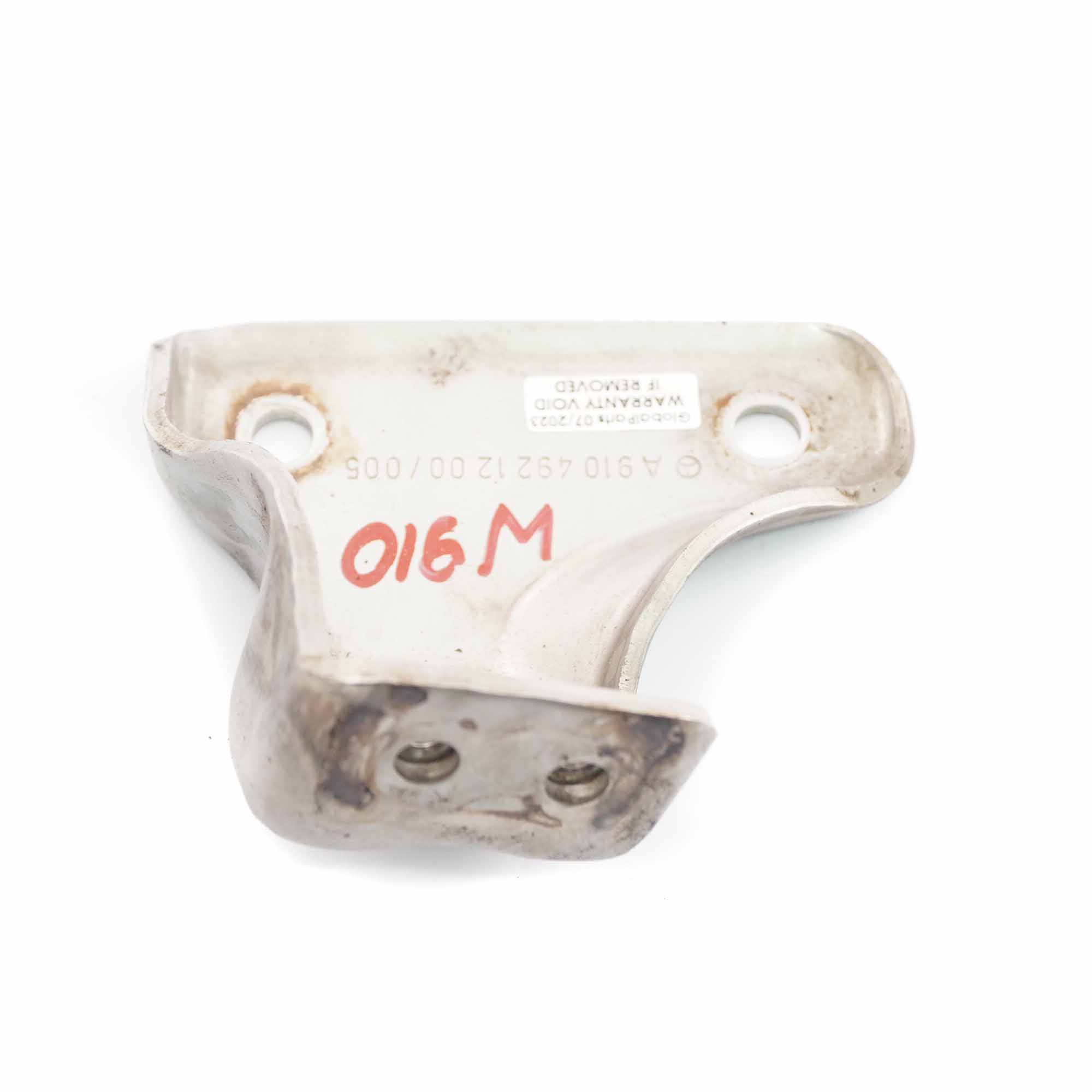 Mercedes W910 Exhaust Catalytic Converter Support Bracket Mount A9104921200