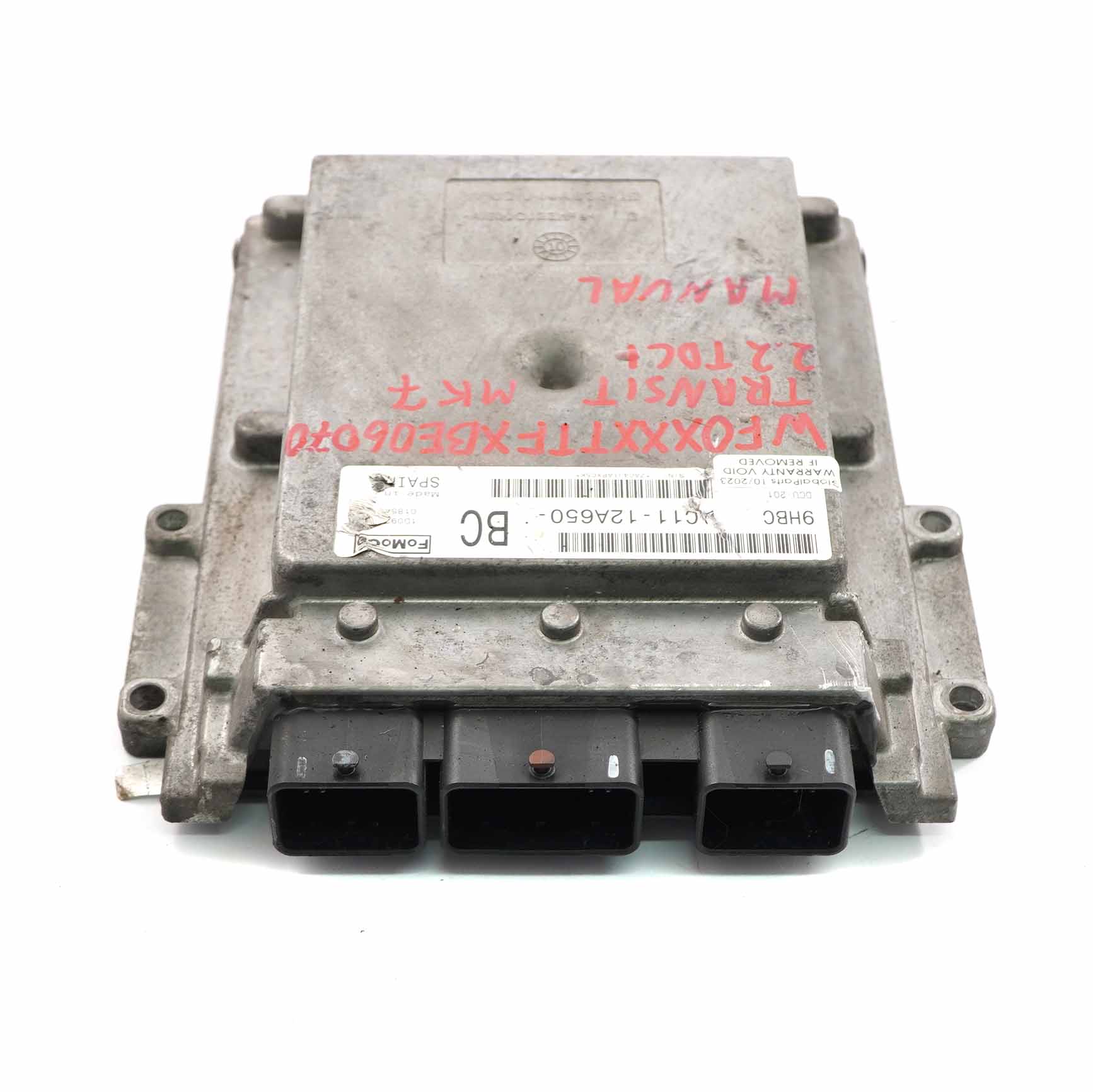 Ford Transit MK7 2.2 TDCI P8FA Diesel Engine Control Unit ECU AC1112A650BC