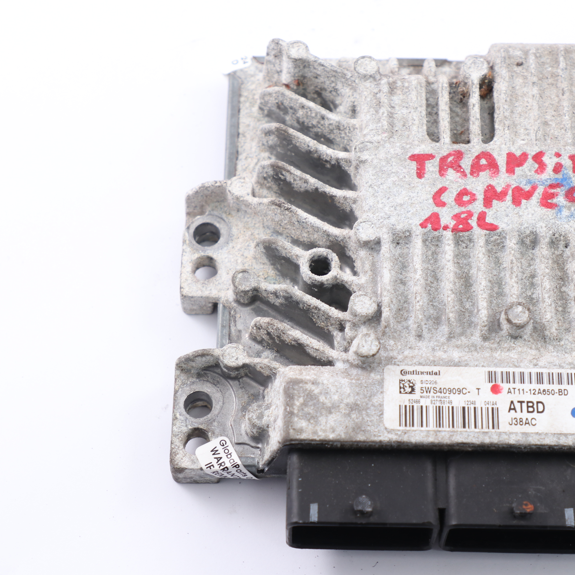 Ford Transit Connect 1.8 TDCi Engine Control ECU Module Manual AT1112A650BD