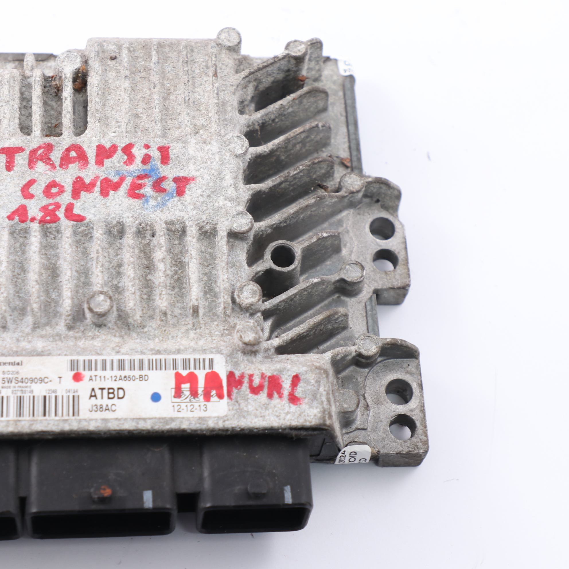 Ford Transit Connect 1.8 TDCi Engine Control ECU Module Manual AT1112A650BD