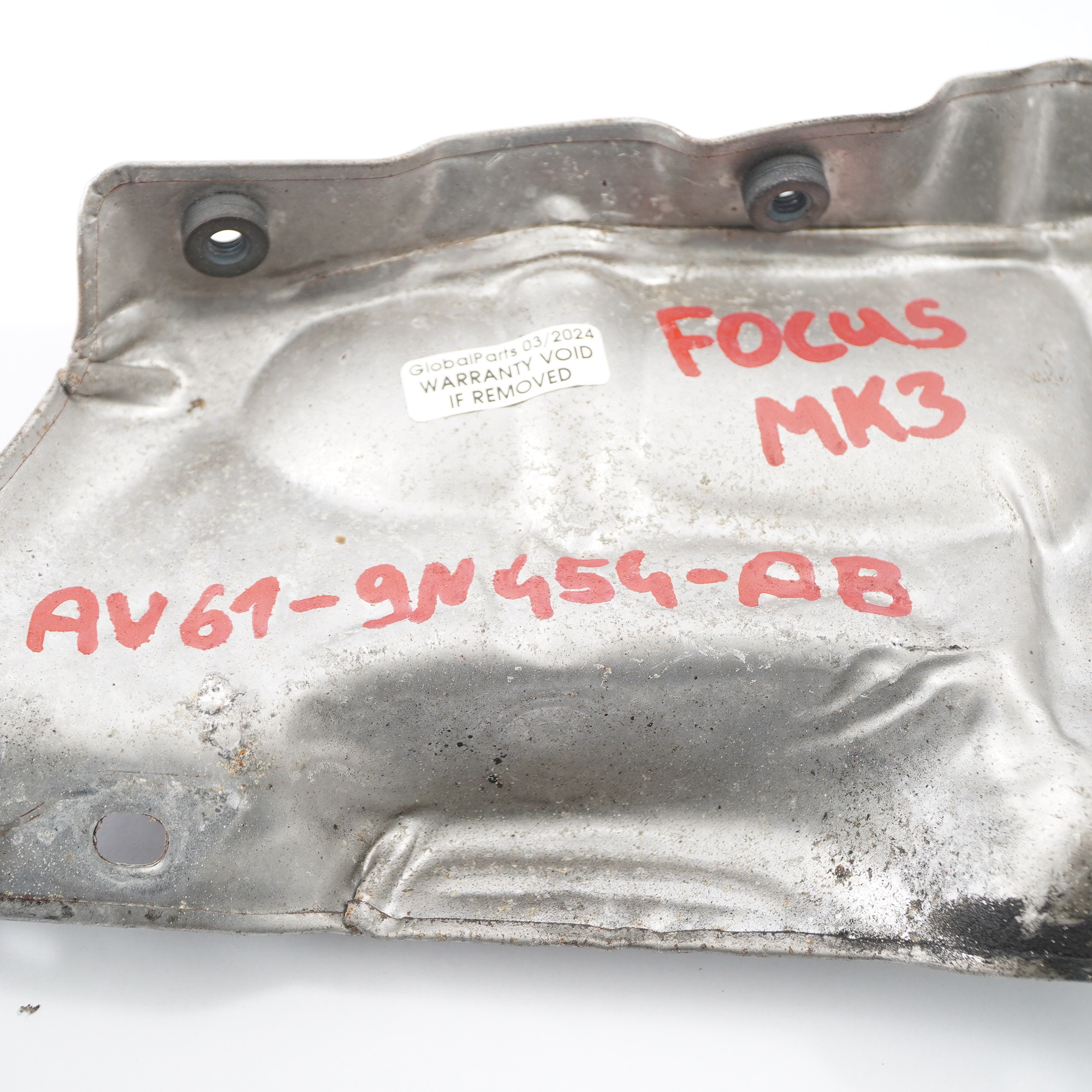 Ford Focus MK3 1.6 TDCi Exhaust Turbocharger Heat Shield AV61-9N454-AB