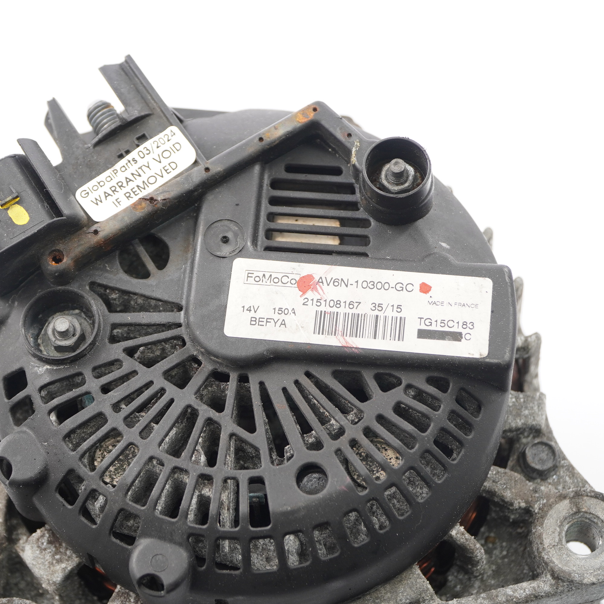 Alternator Ford Focus MK3 Fiesta MK6 1.6 TDCi Engine Generator AV6N-10300-GC