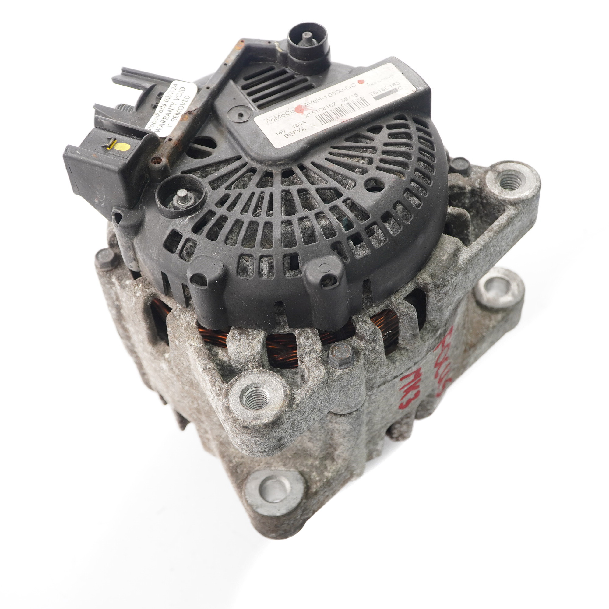 Alternator Ford Focus MK3 Fiesta MK6 1.6 TDCi Engine Generator AV6N-10300-GC