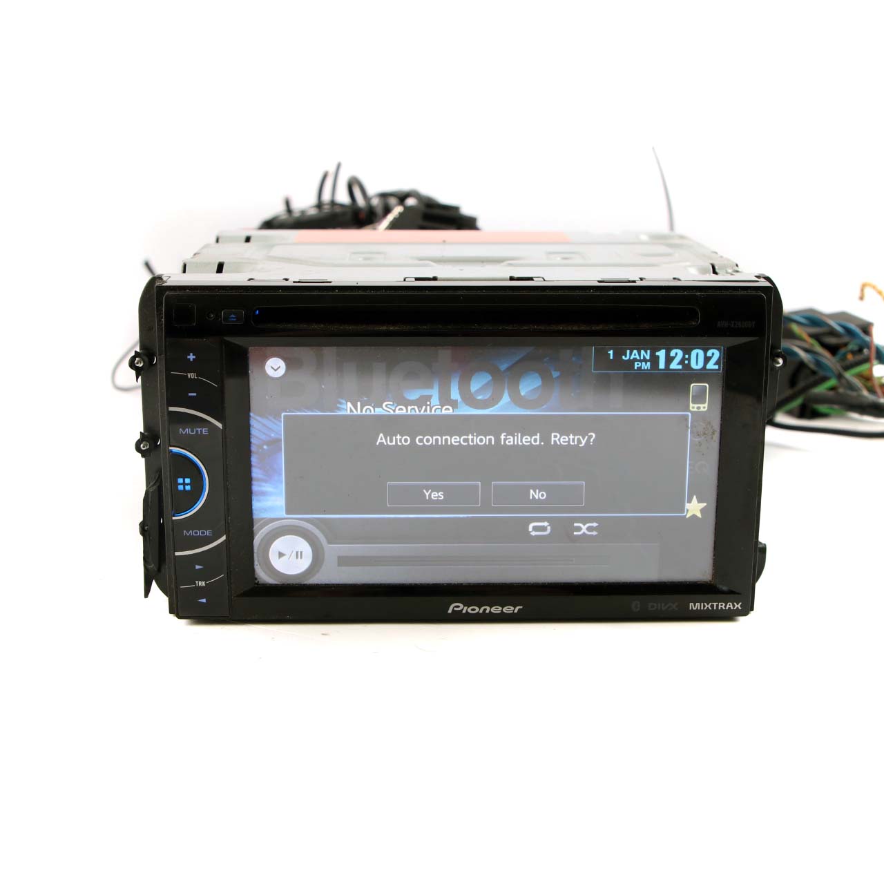 Pioneer AVH-X2600BT CD DVD iPhone Bluetooth Audio Player Head Unit Touchscreen