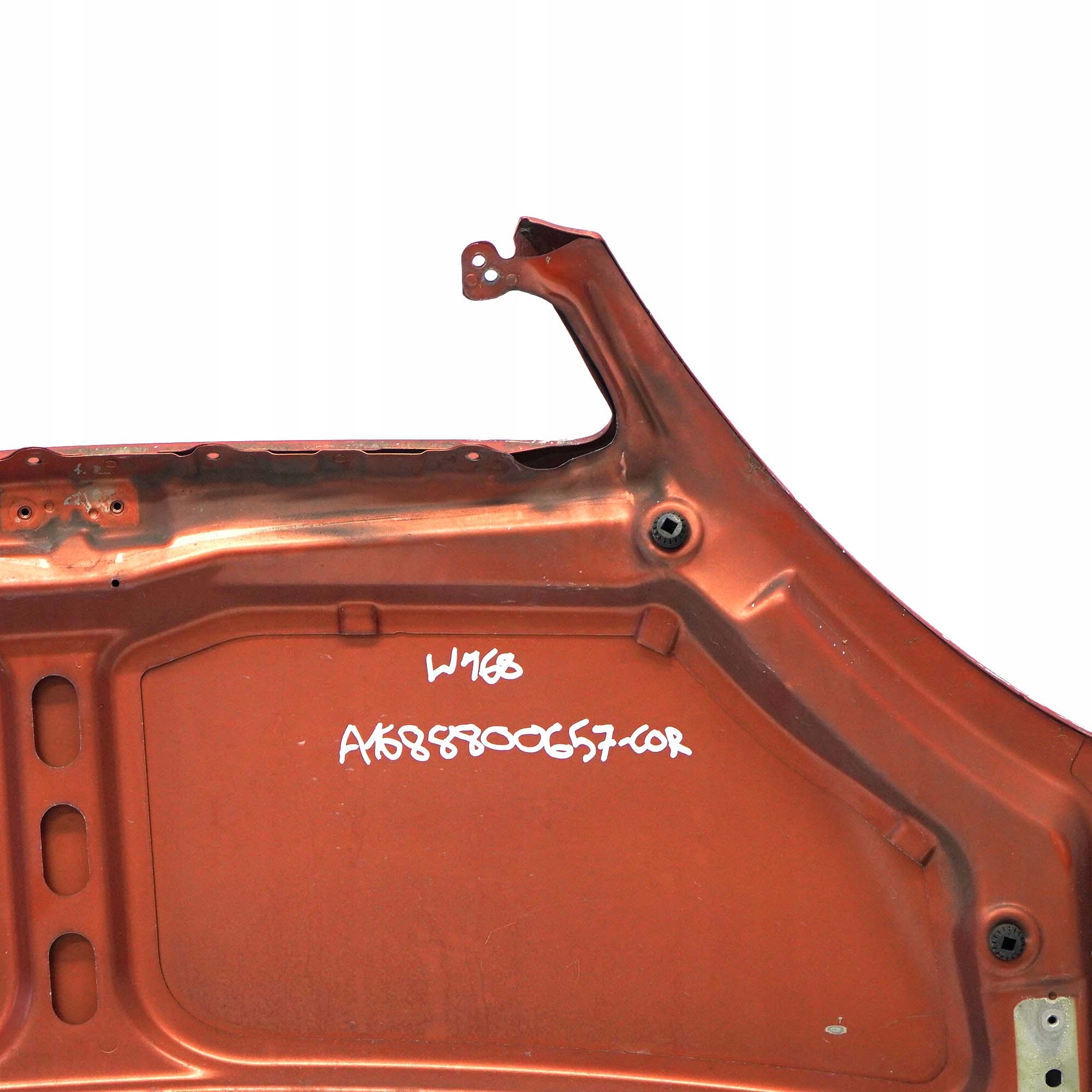 Mercedes-Benz A-Class W168 Hood Bonnet Trim Panel Mica Coral Orange - 490