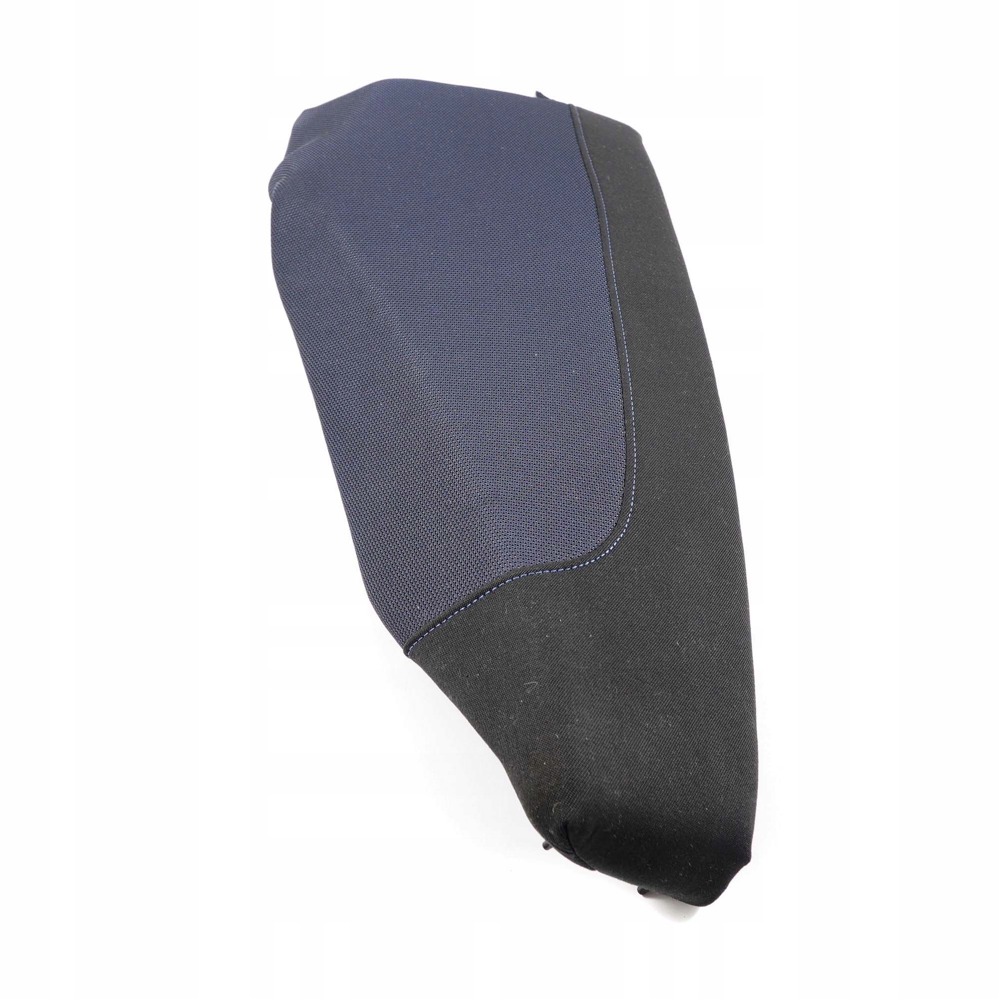 BMW 1 Series E81 Side Finisher Cloth Rear Seat Right O/S Network Monaco Blue