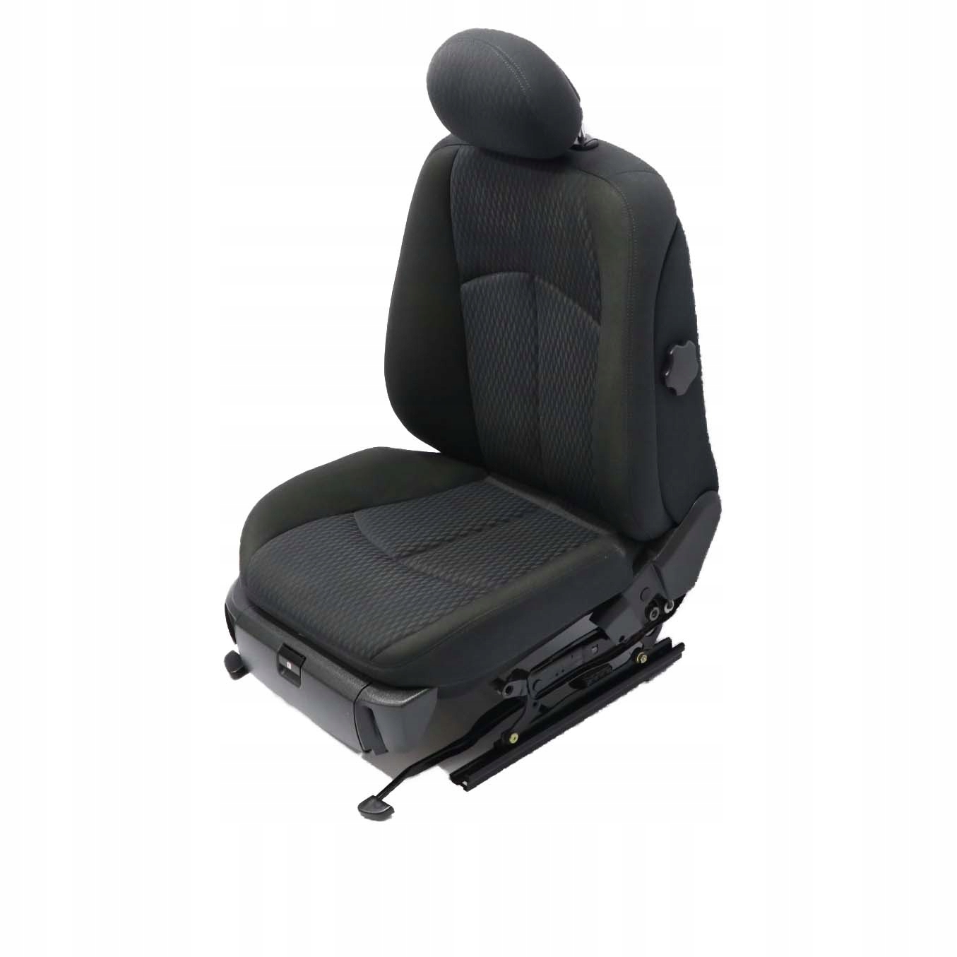 Mercedes-Benz W211 Cloth Fabric Elegance Front Right O/S Seat Black / Anthrazit